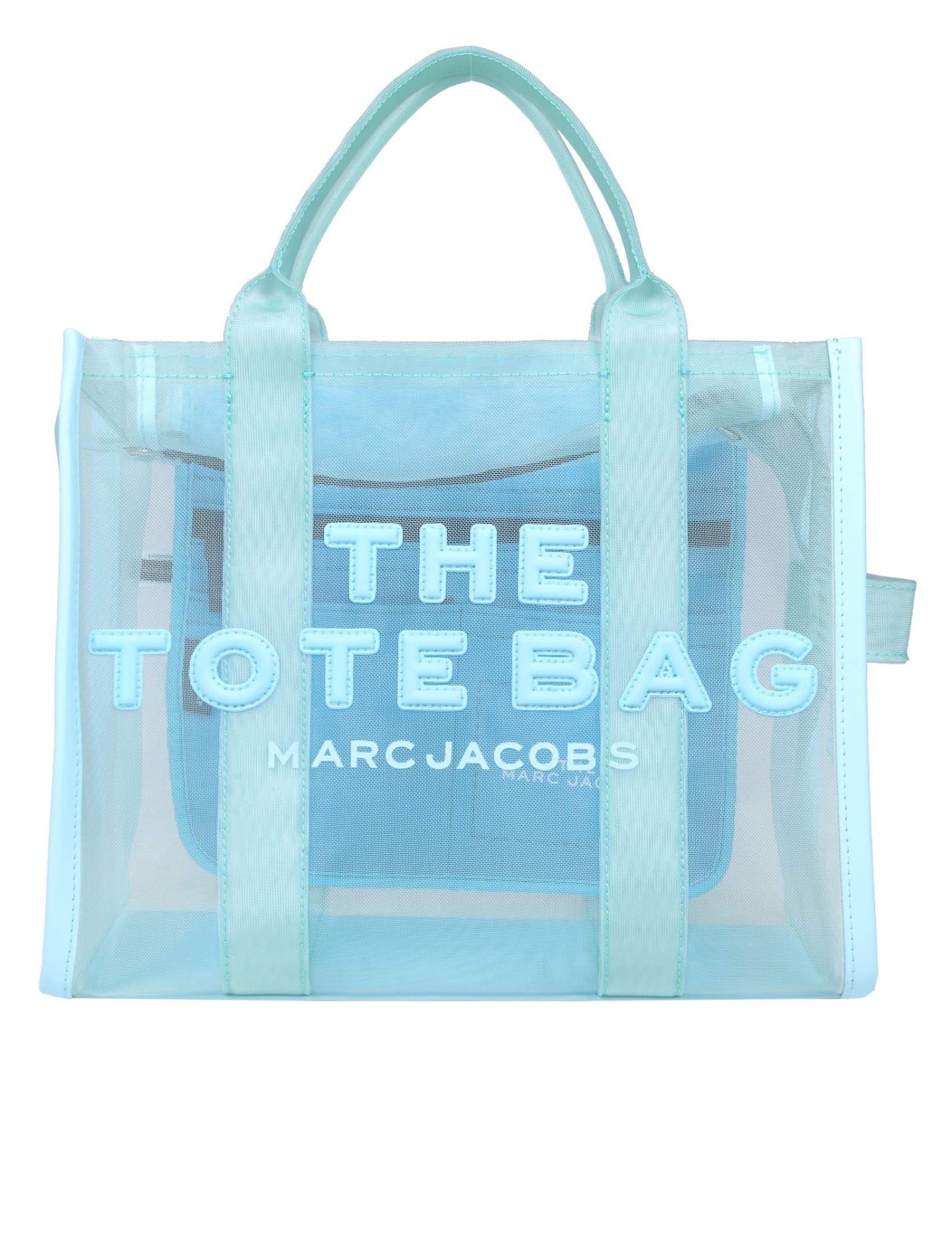 Marc Jacobs The Mesh Tote Bag Pale Blue