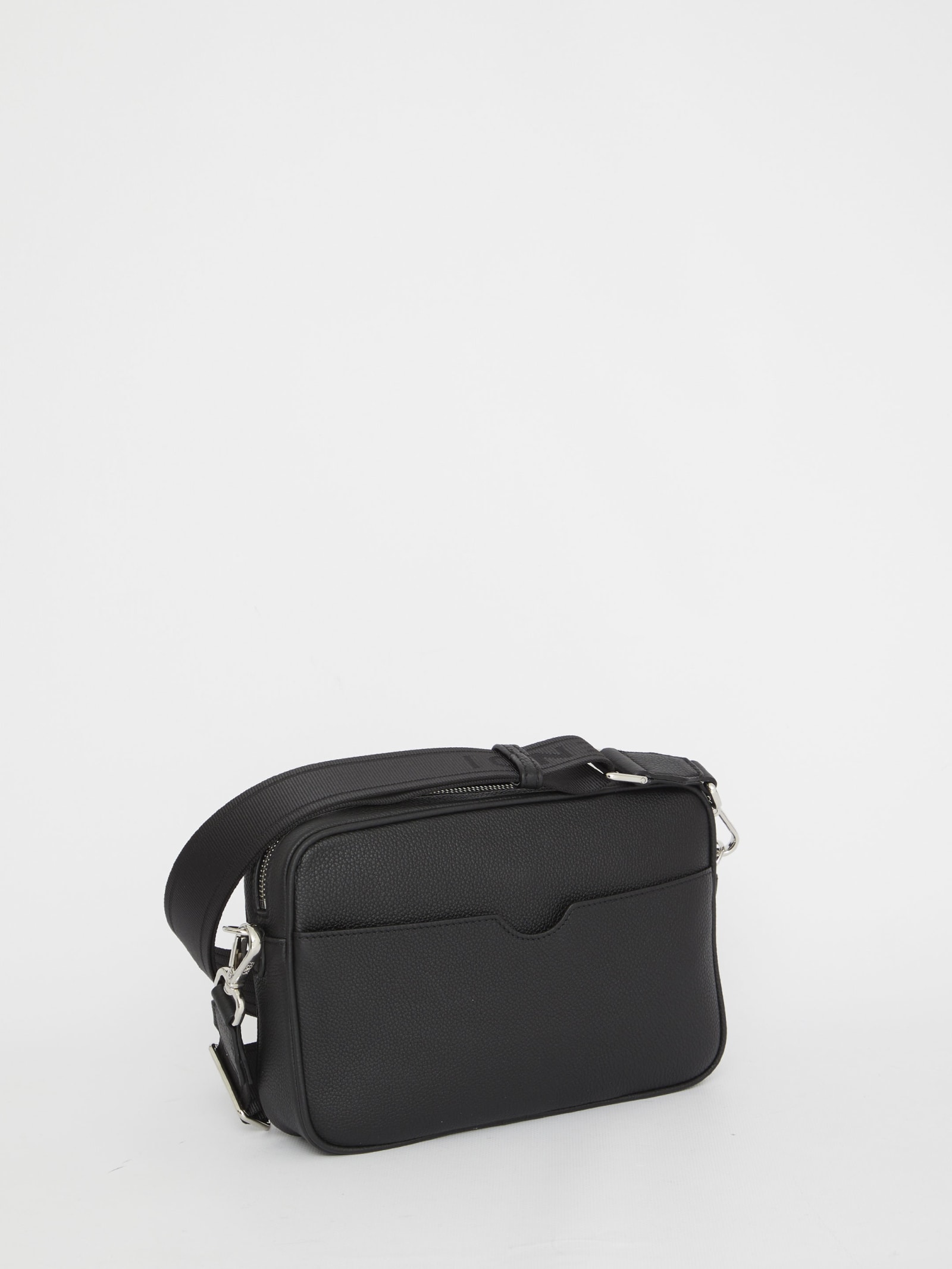 Shop Fendi Camera Case Bag In Nero