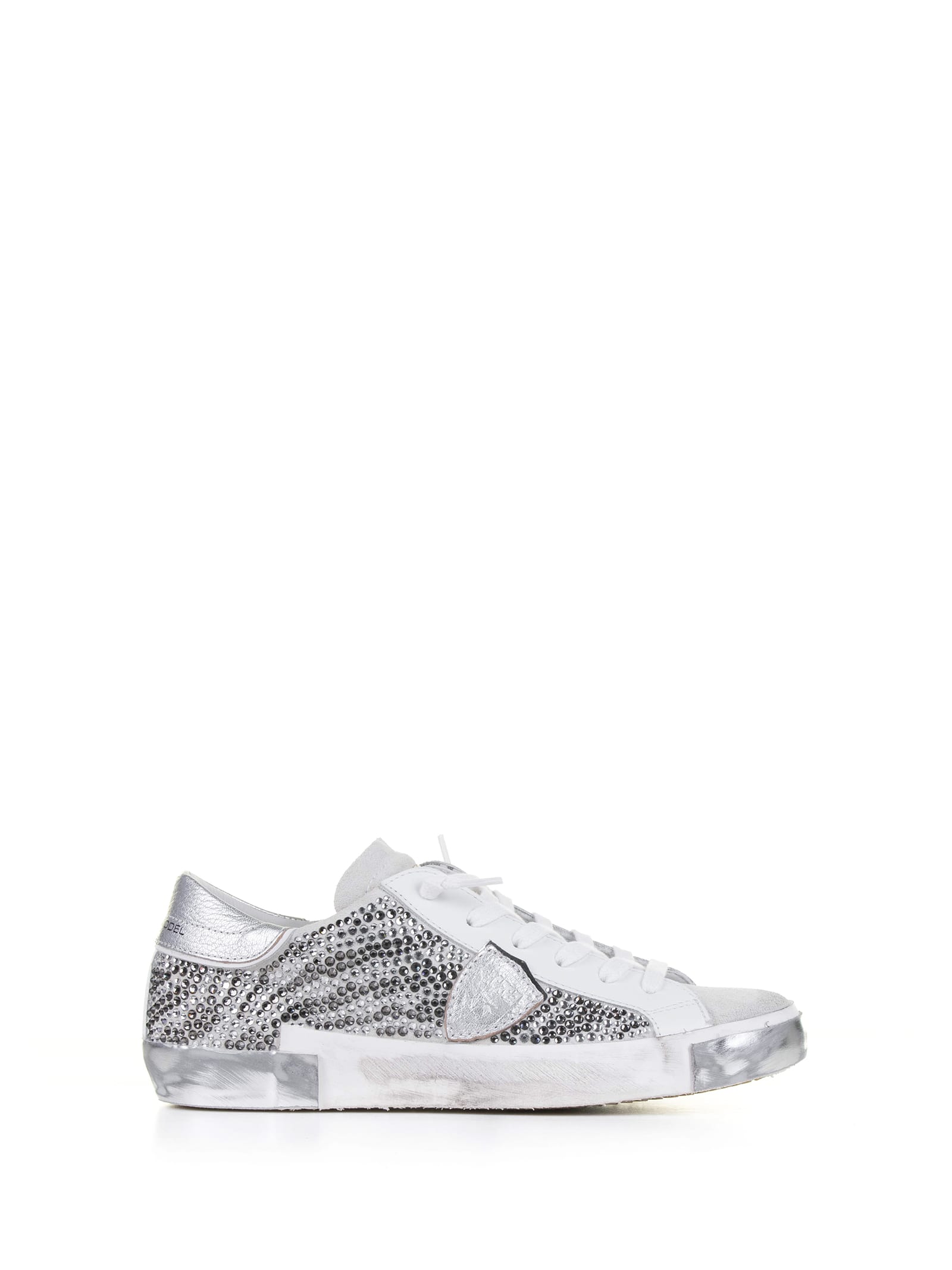 Philippe Model Sneakers In Animalier Argent