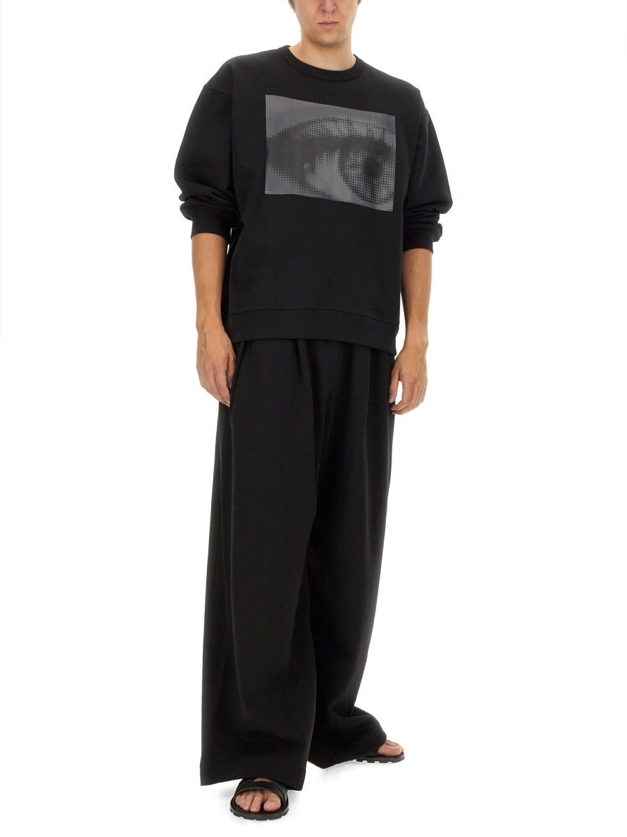 Shop Dries Van Noten Sweatpants In Black