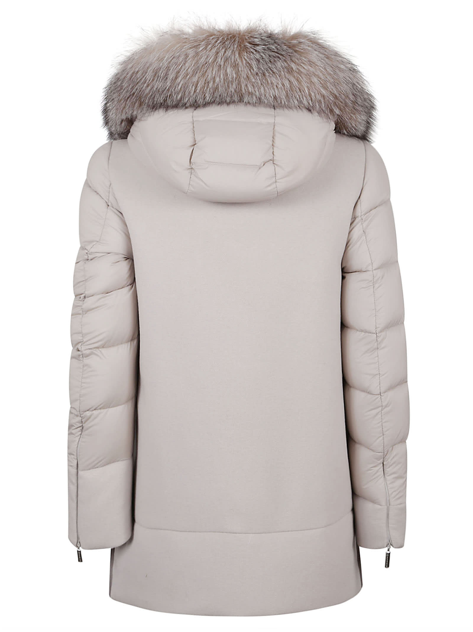 Shop Moorer Coats In Marmo