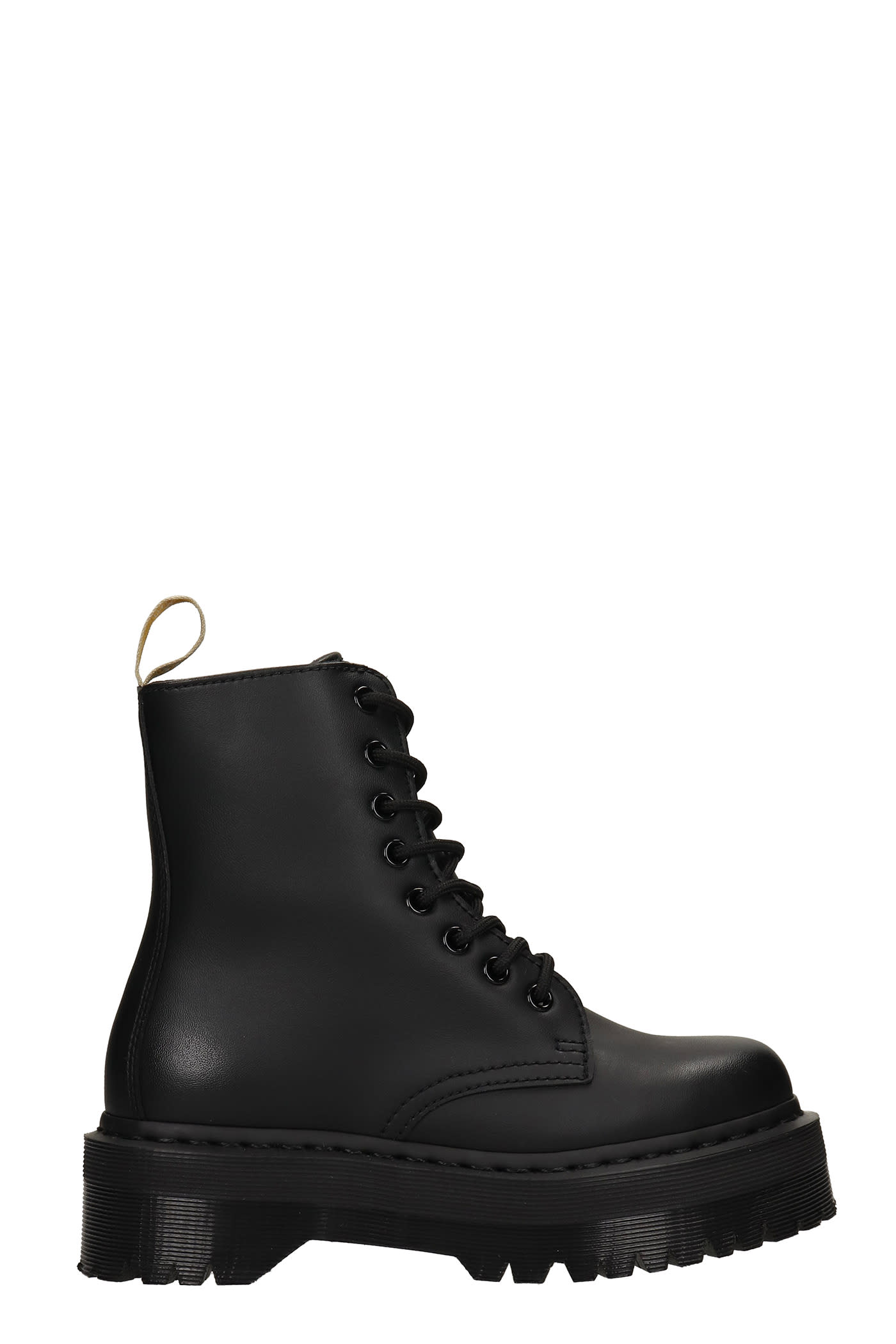 Dr. Martens V Jadon Ii Combat Boots In Black Leather