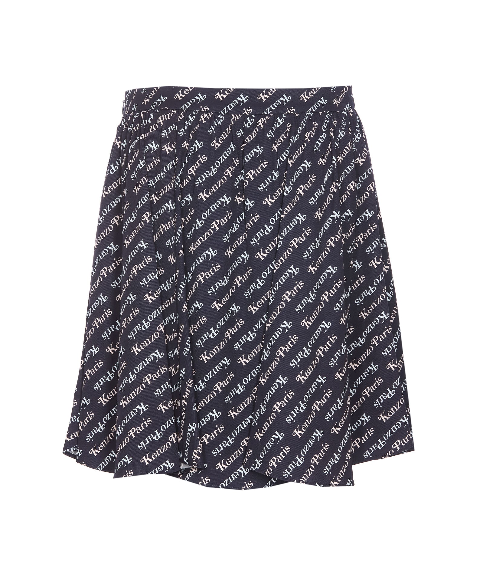 Shop Kenzo Verdy Small Skirt In Blue