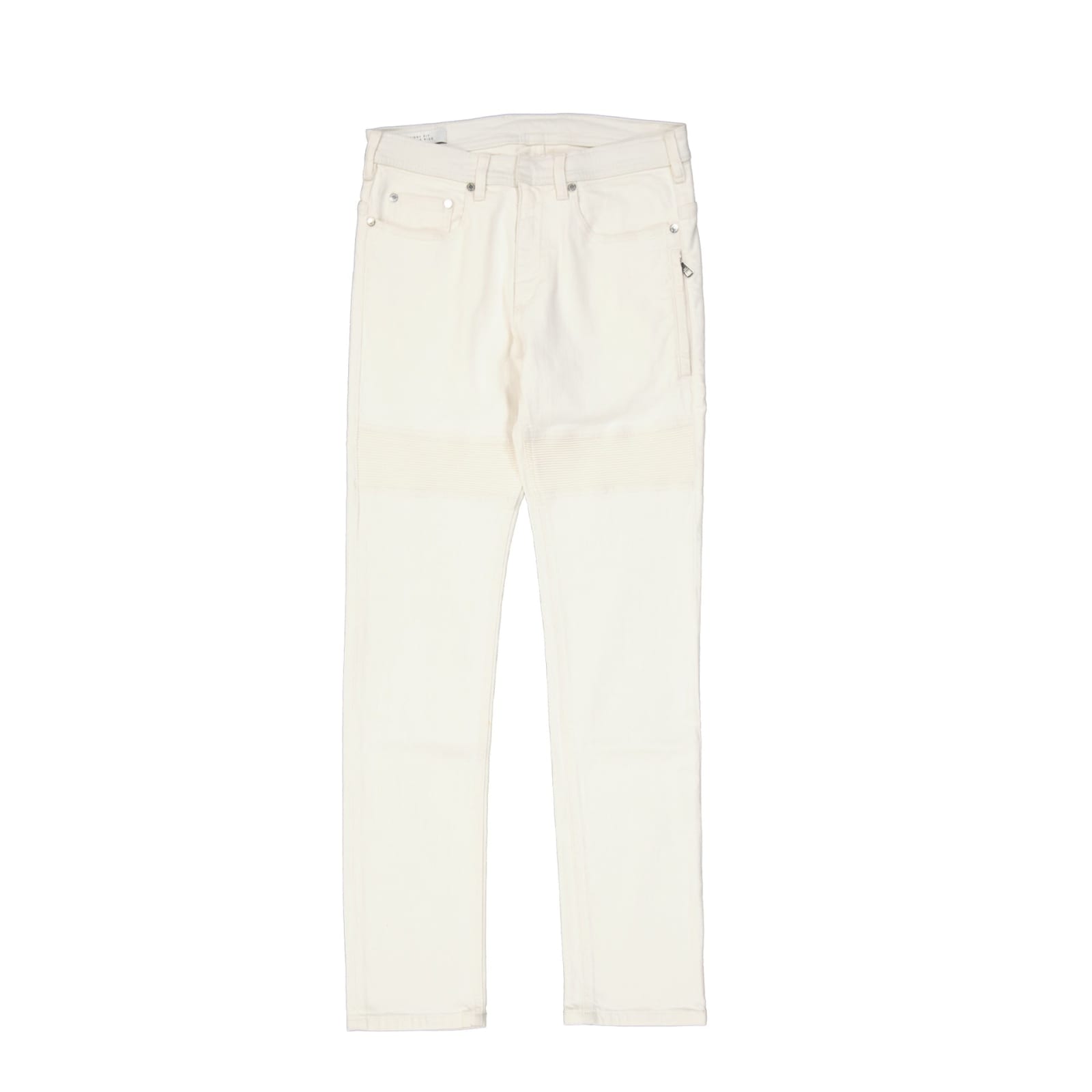 Shop Neil Barrett Neil Barret Jeans In White