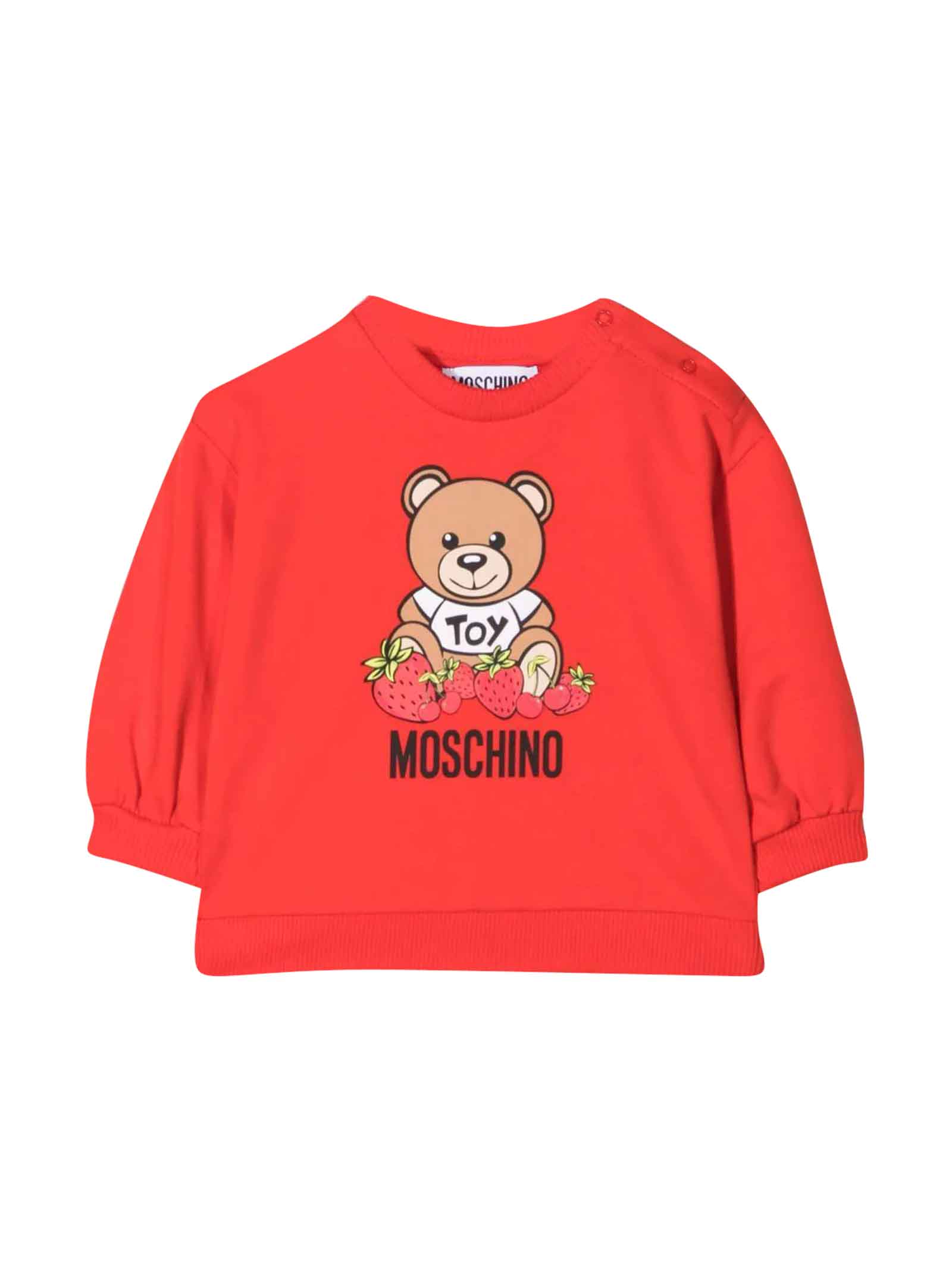 Moschino Red Sweater Teddy Bear Baby