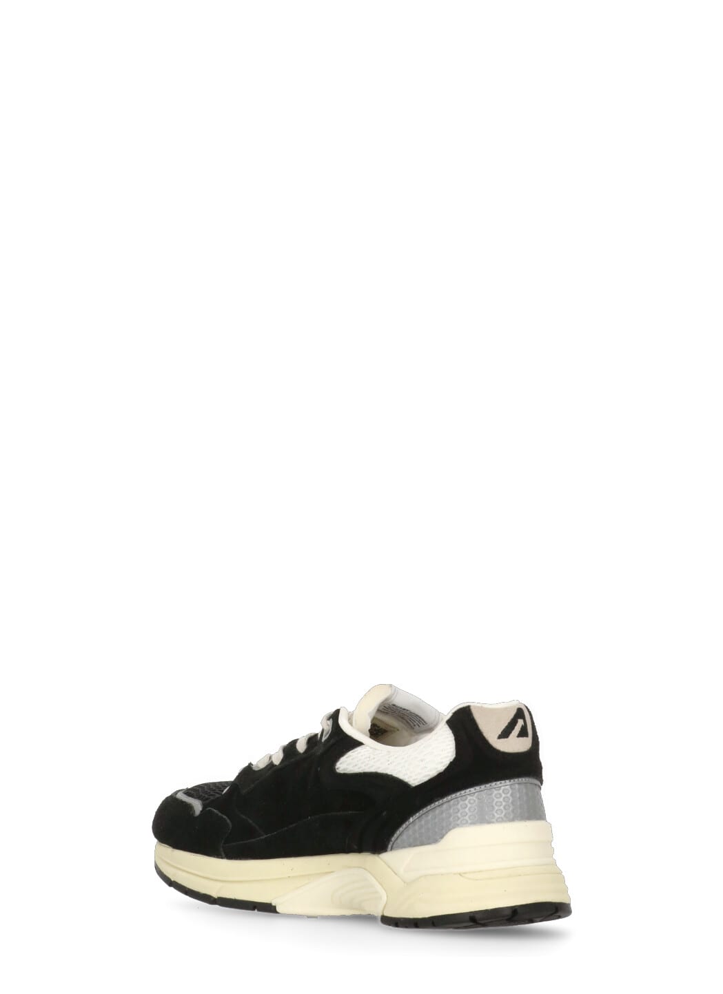 Autry Hyperway Sneakers With Front Lacing And Logo Details In Black