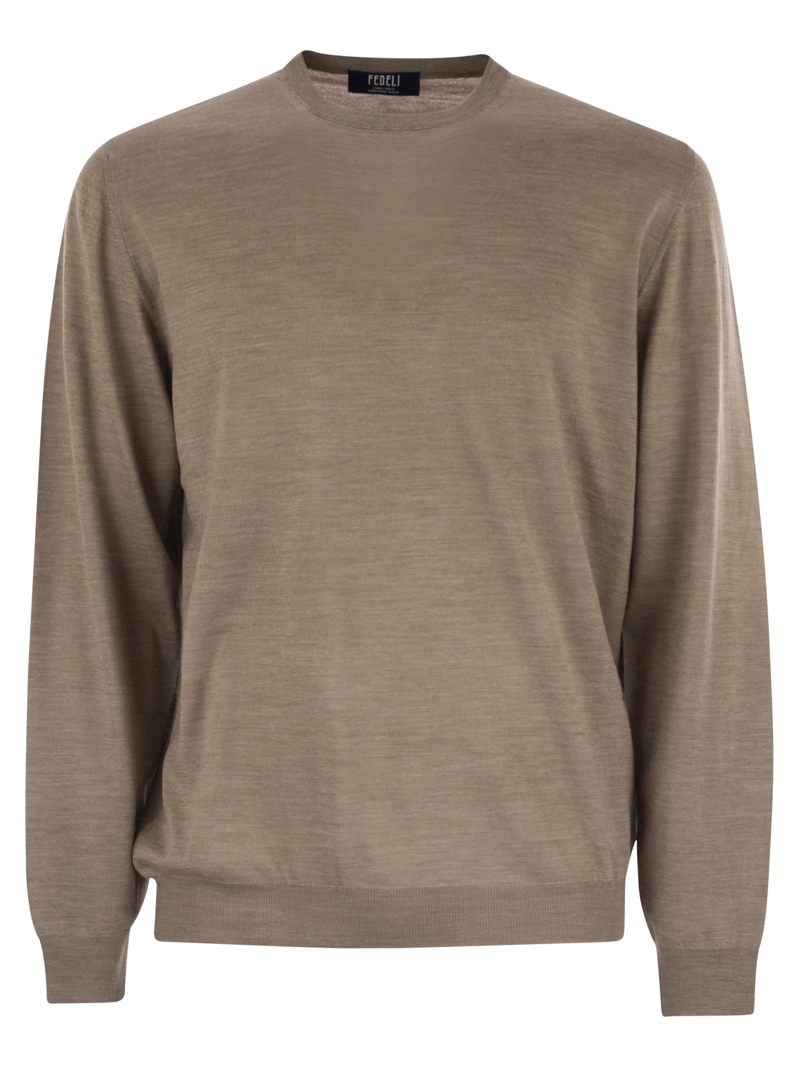 Argentina - Crew-neck Sweater In Superfine Wool