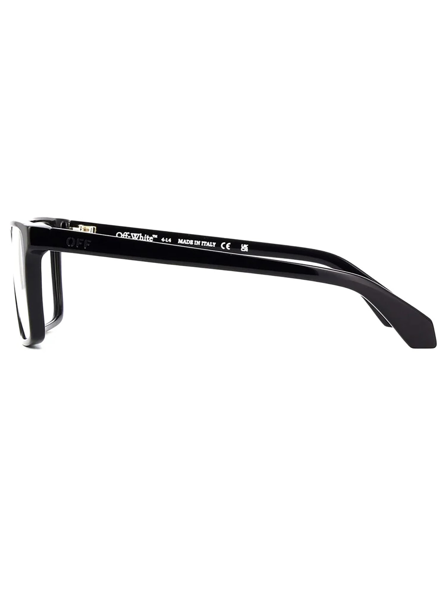 Off-white Oerj036 Style 36 Eyewear In Black