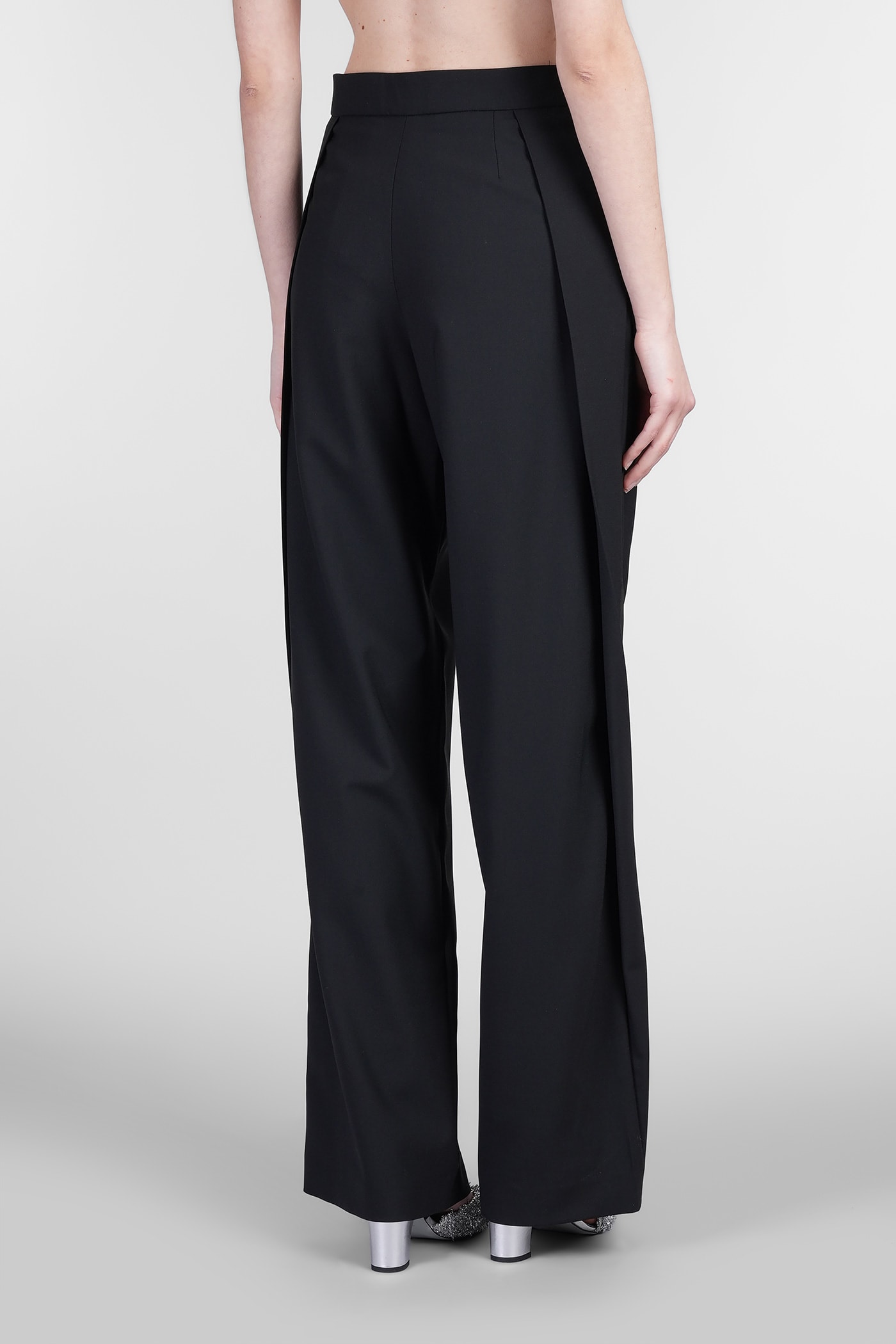 Iro Cirse Pants In Black Polyester
