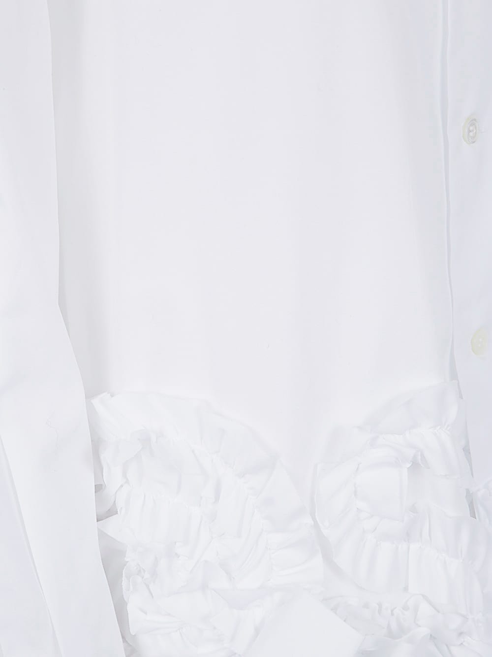 Shop Comme Des Garçons Comme Des Garçons Ladie`s Blouse In White