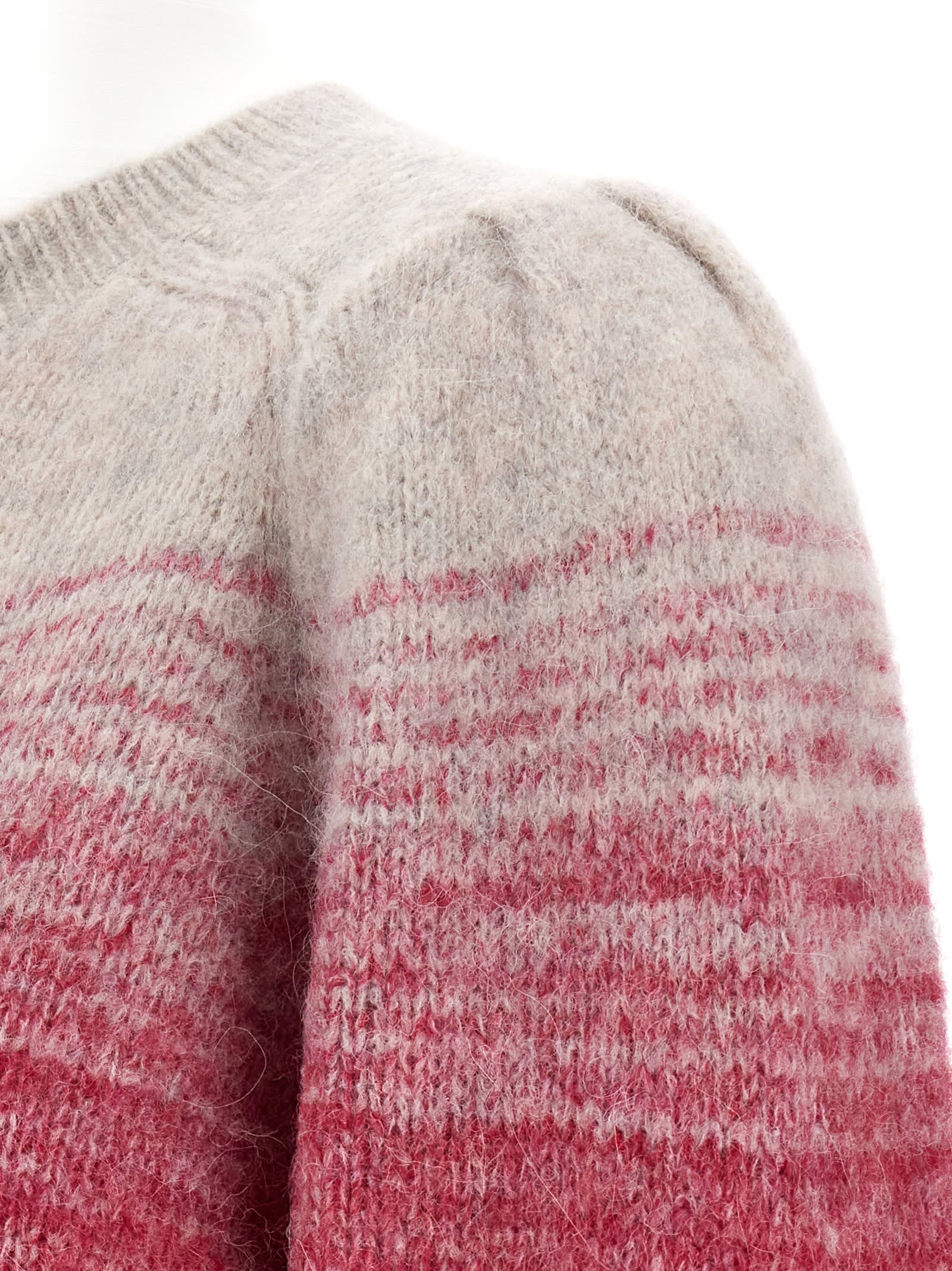 Shop Marant Etoile Peytona Sweater In Fuchsia