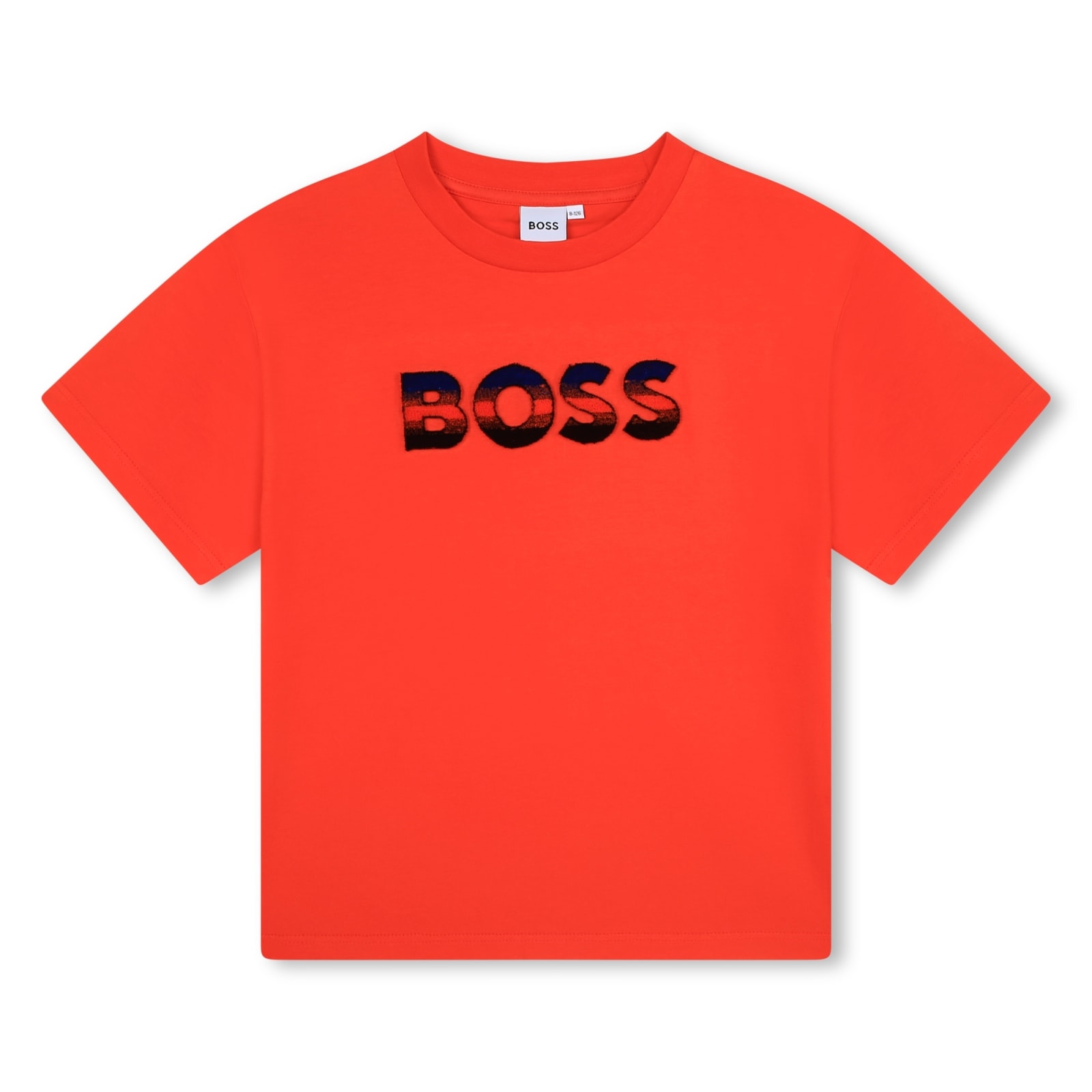 HUGO BOSS T-SHIRT WITH EMBROIDERY
