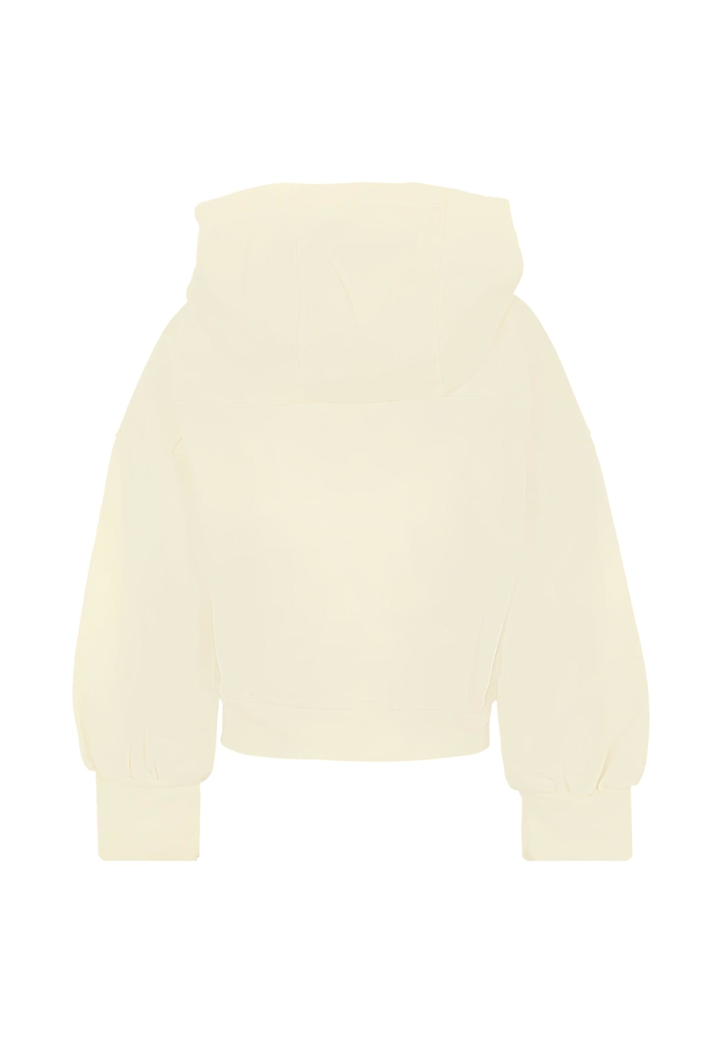 Zadig & Voltaire Ivory Sweatshirt For Girl With Logo In Neutral