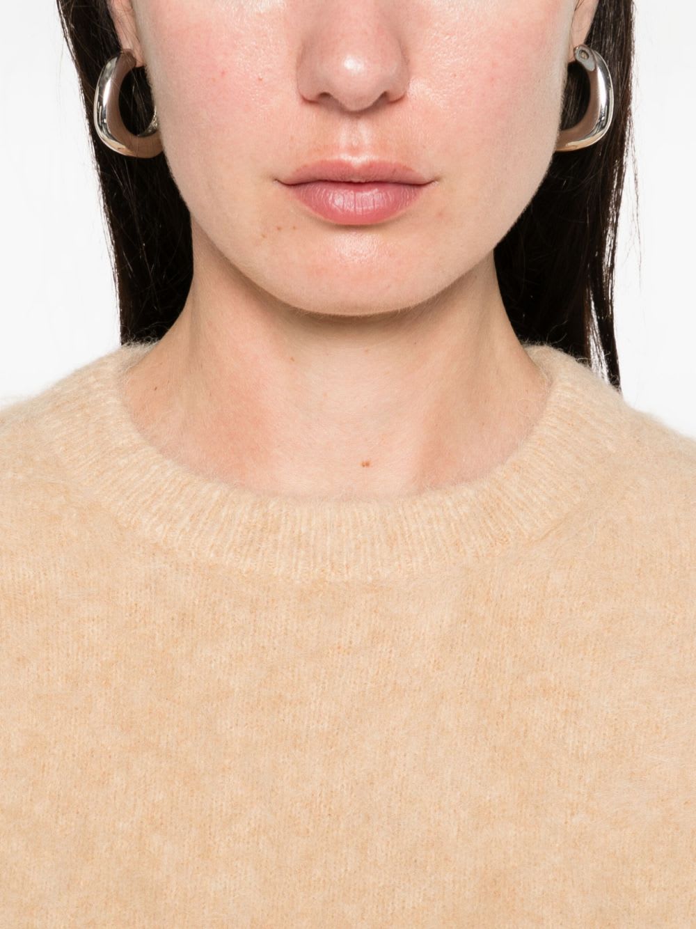 Goat Soft  Crewneck Sweater In Neutral