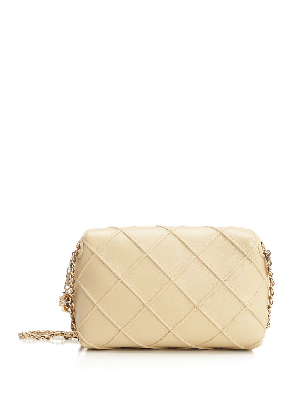 Tory Burch Fleming Small Crossbody Bag Crossbody Bags Beige In Sand