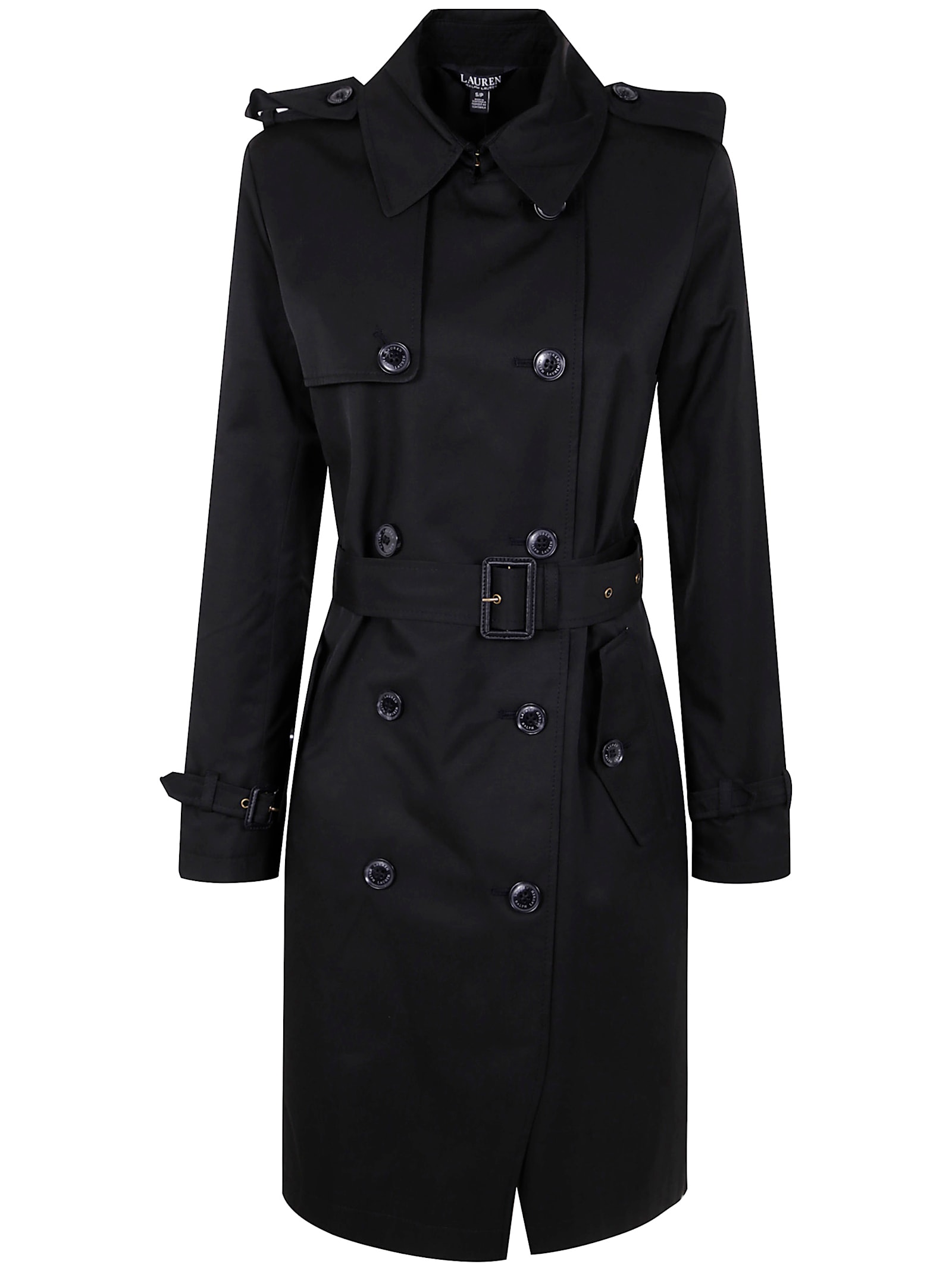 Double Breast Belt Rn 38 Lined Coat