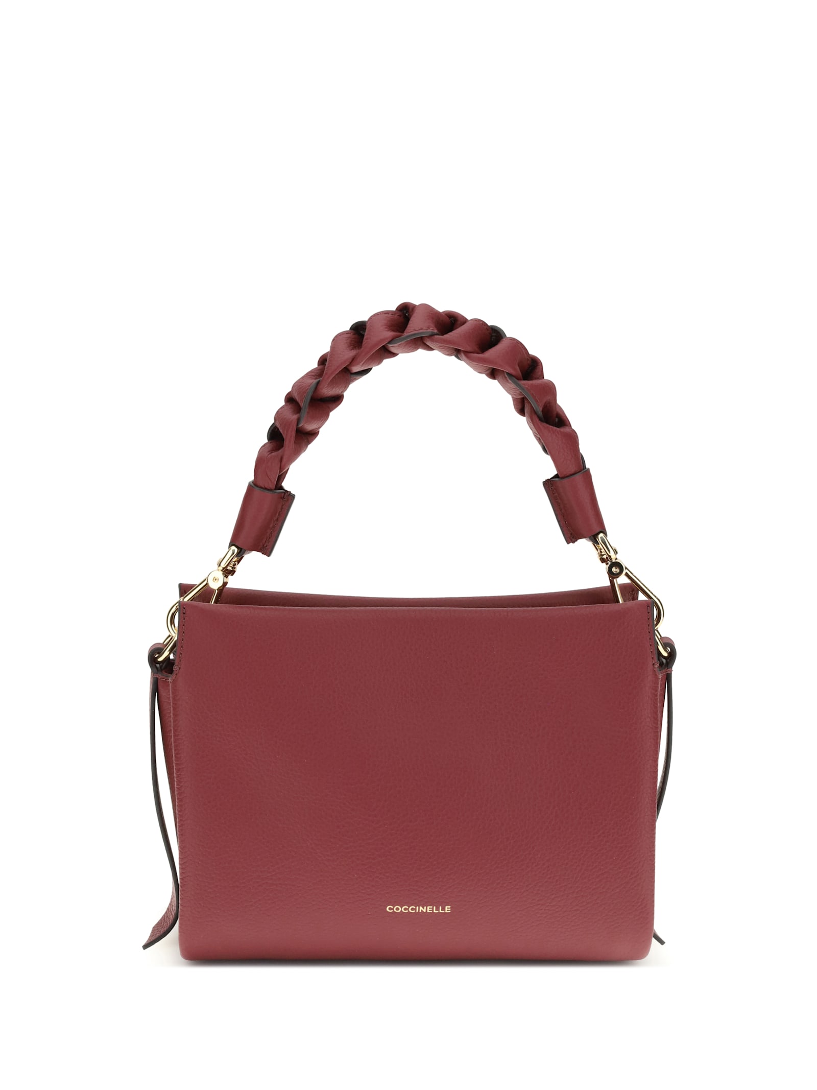 Coccinelle Boheme Handbag In Burgundy