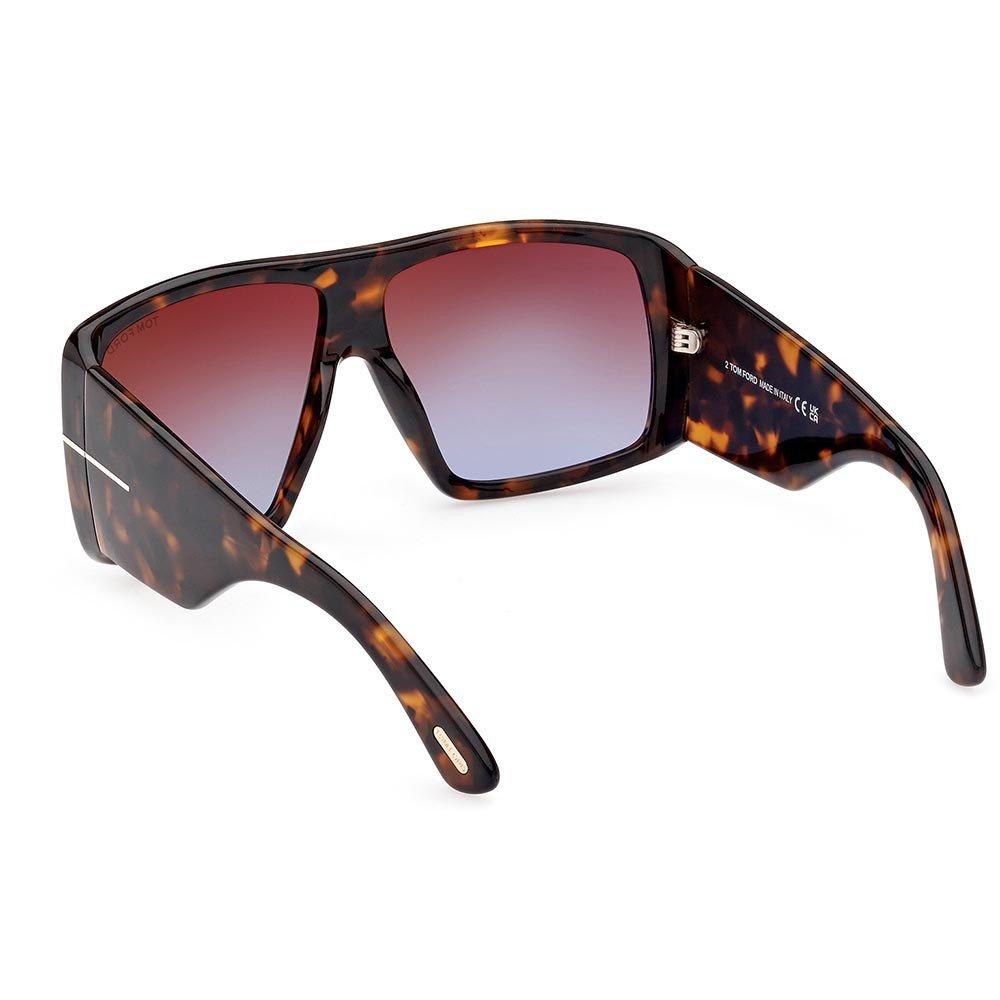 Shop Tom Ford Raven Square Frame Sunglasses In 56f