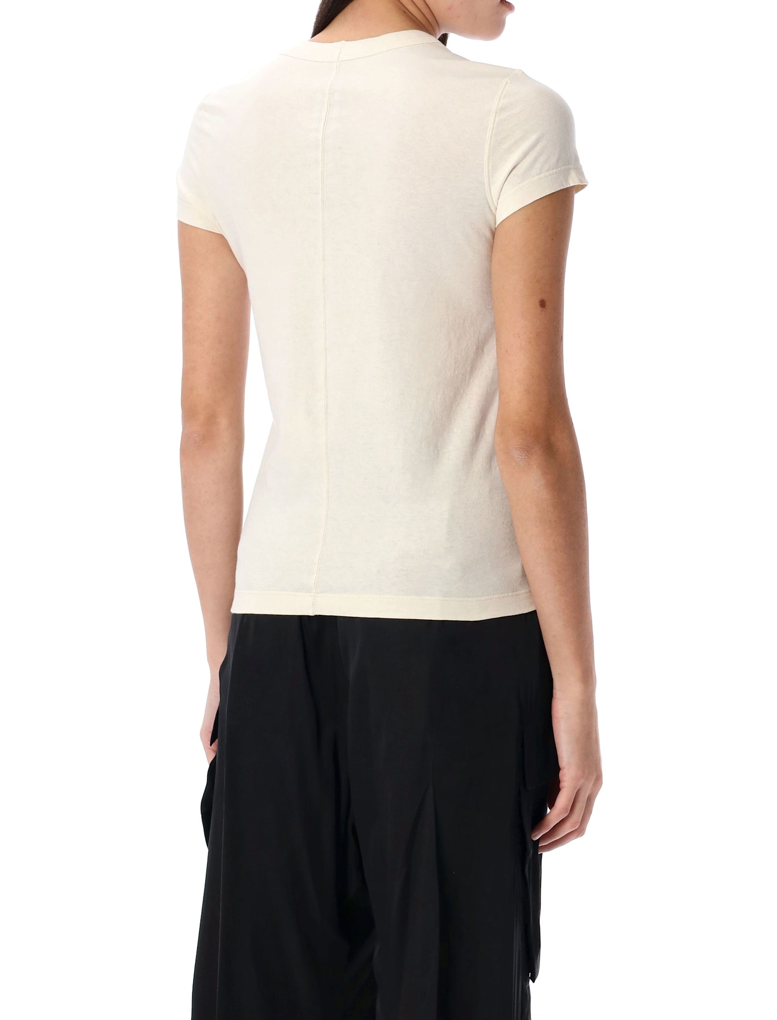 Rick Owens Women's Cropped Level T In Natural