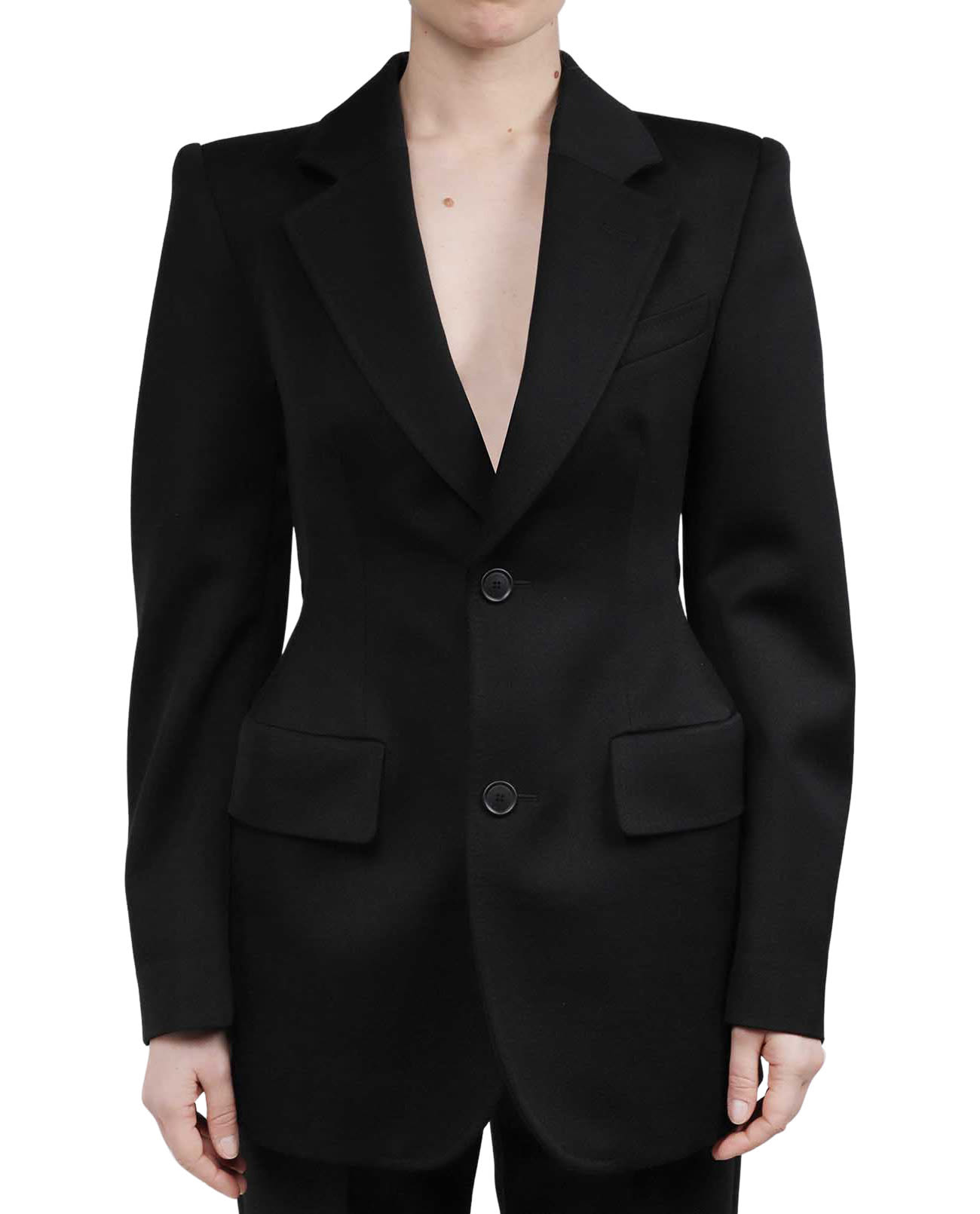 Balenciaga Black Tailored Jacket | ModeSens