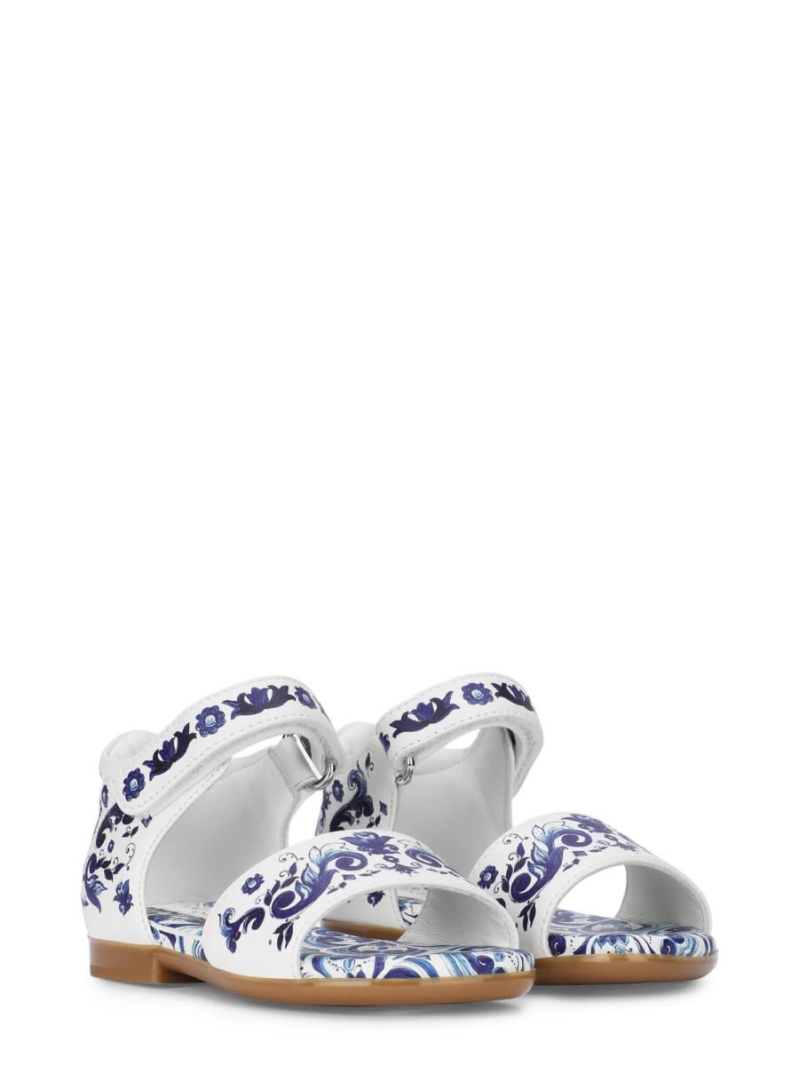 DOLCE & GABBANA AZULEJOS SANDAL 