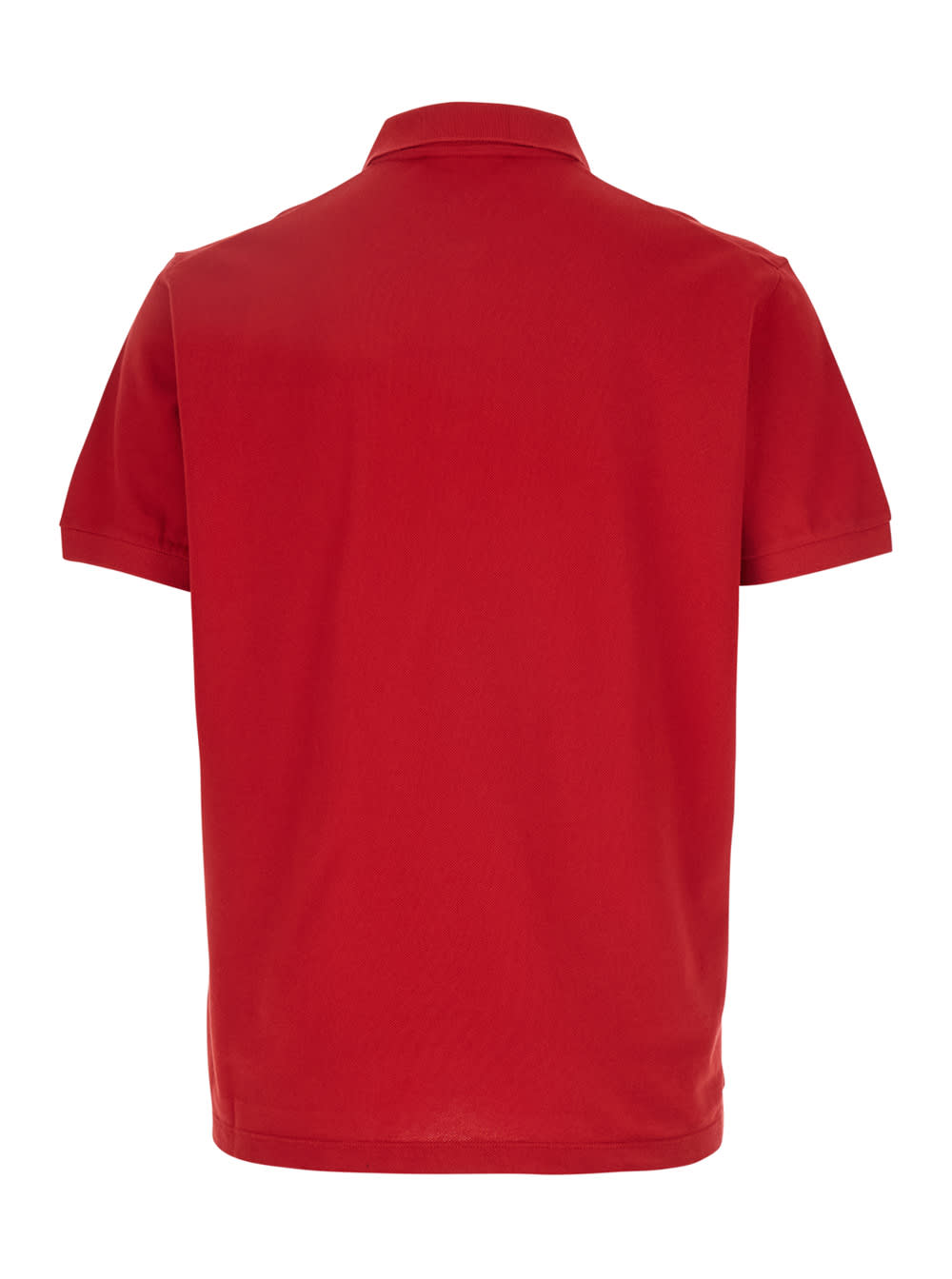Dsquared2 Red Polo Shirt With Embroidered Logo On The Front In Cotton Man In Red