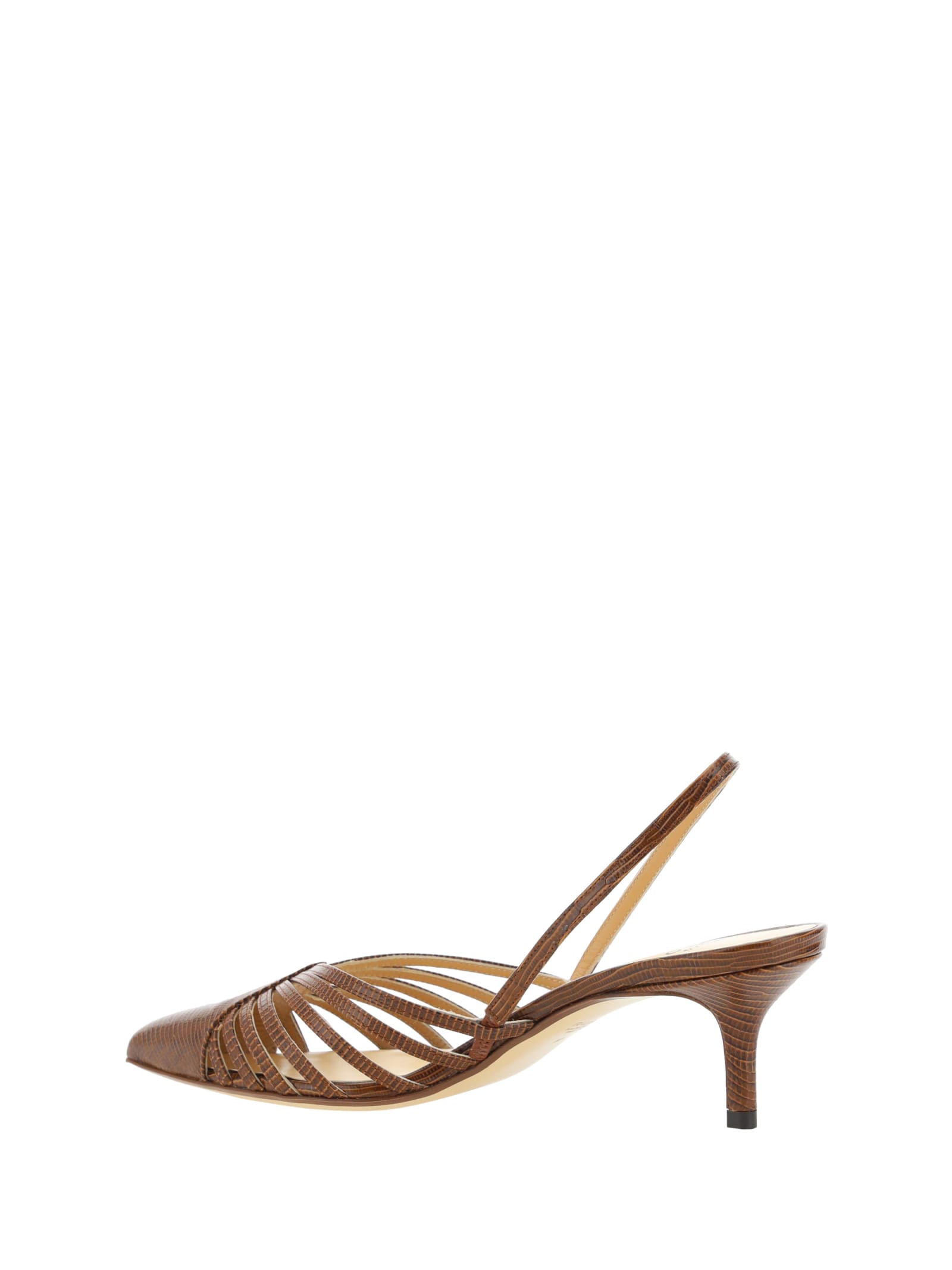 Shop Francesco Russo Pumps In Tan