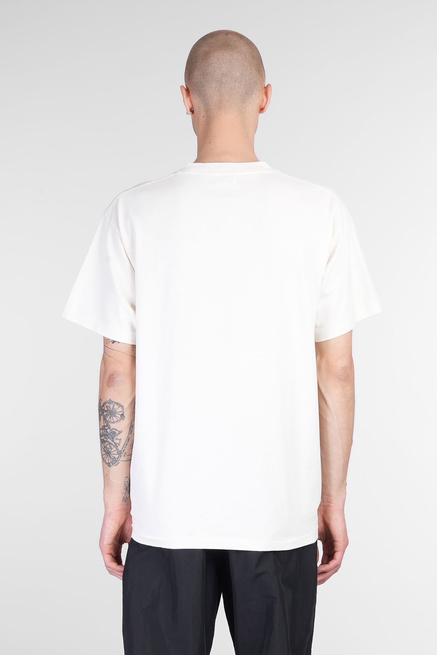 John Elliott T-shirt In Beige Cotton