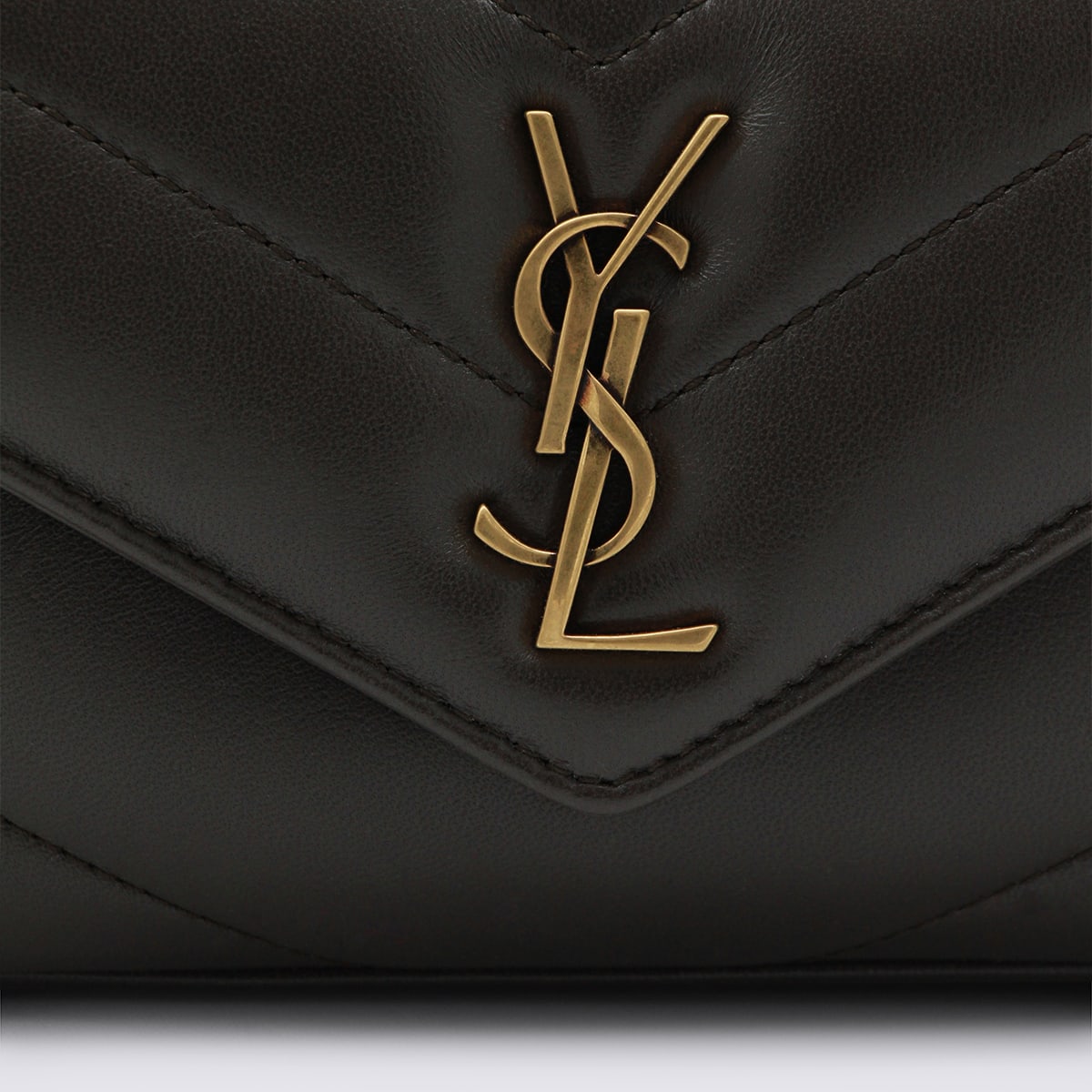 Saint Laurent Urban Grey Leather Mini Bag