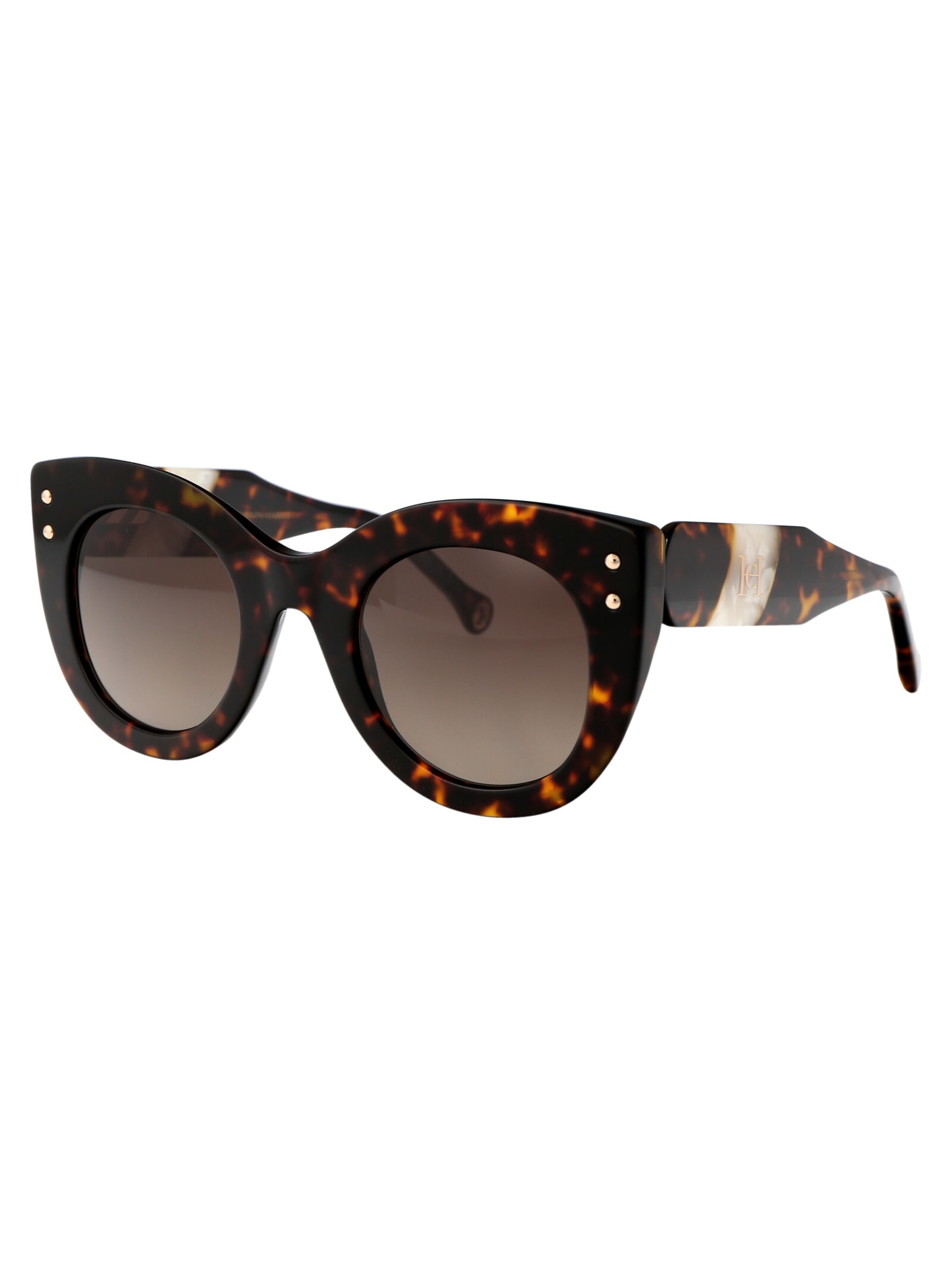 Carolina Herrera Sunglasses In Brown
