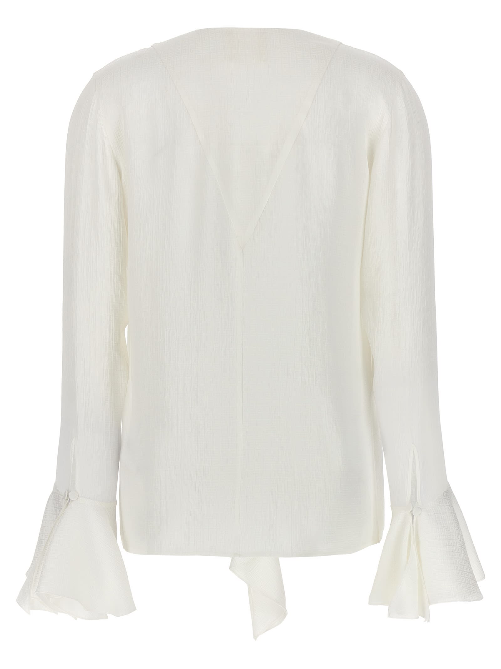 Shop Givenchy 4g Shirt In White