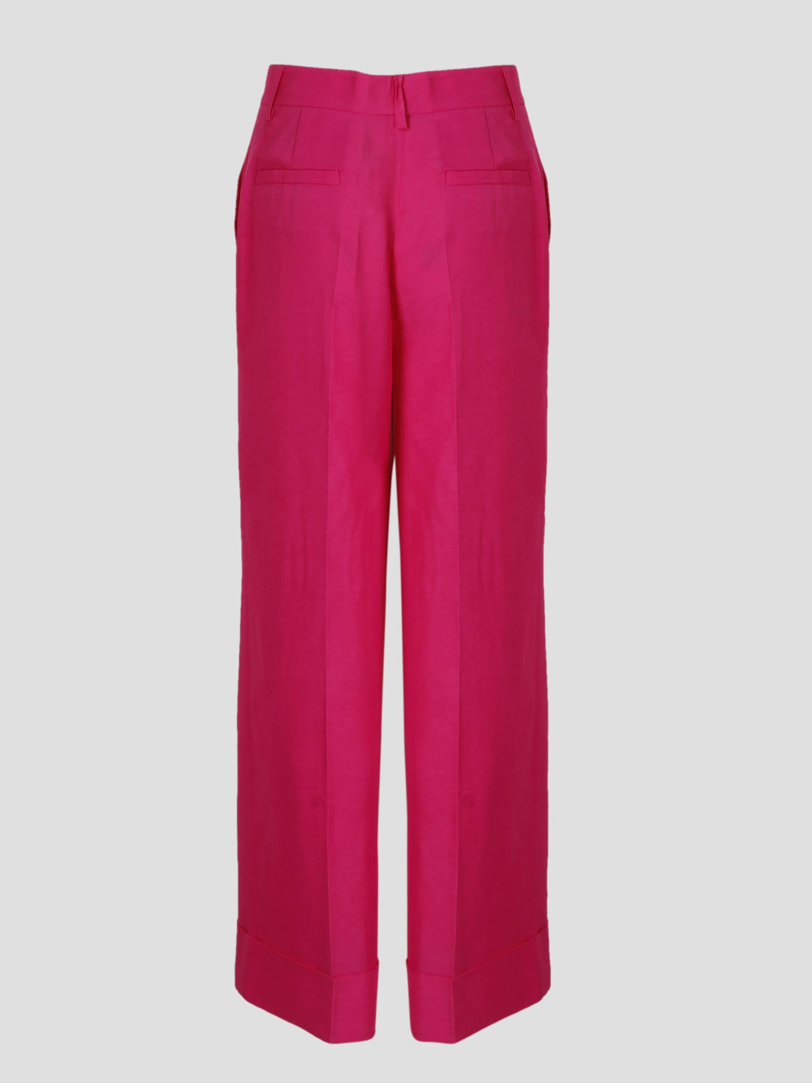 Shop P.a.r.o.s.h Raisa Pant In Pink & Purple