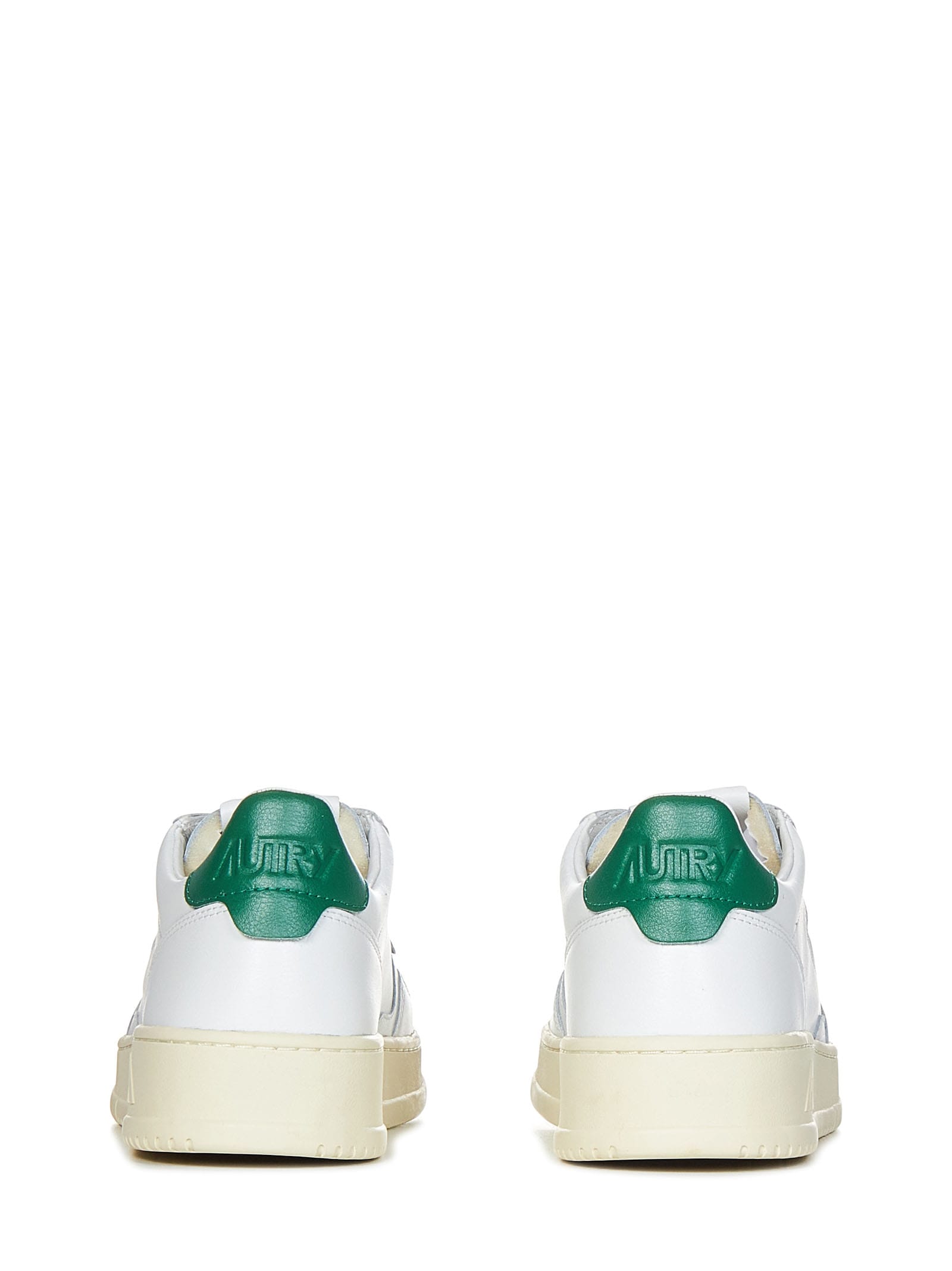 Shop Autry Medalist Low Sneakers In White