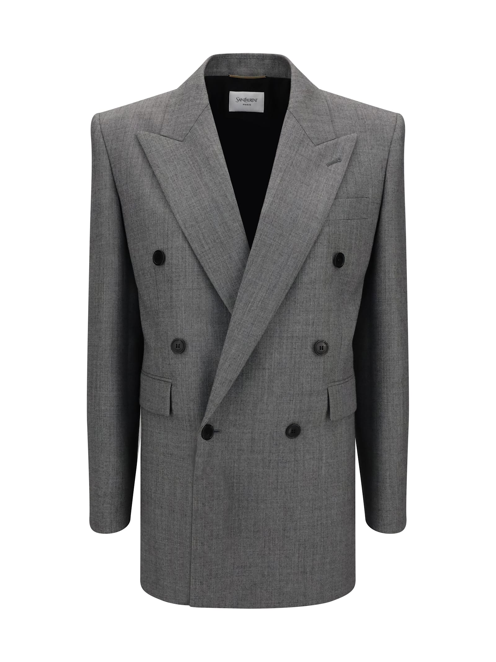 Saint Laurent Women Wool Twill Blazer