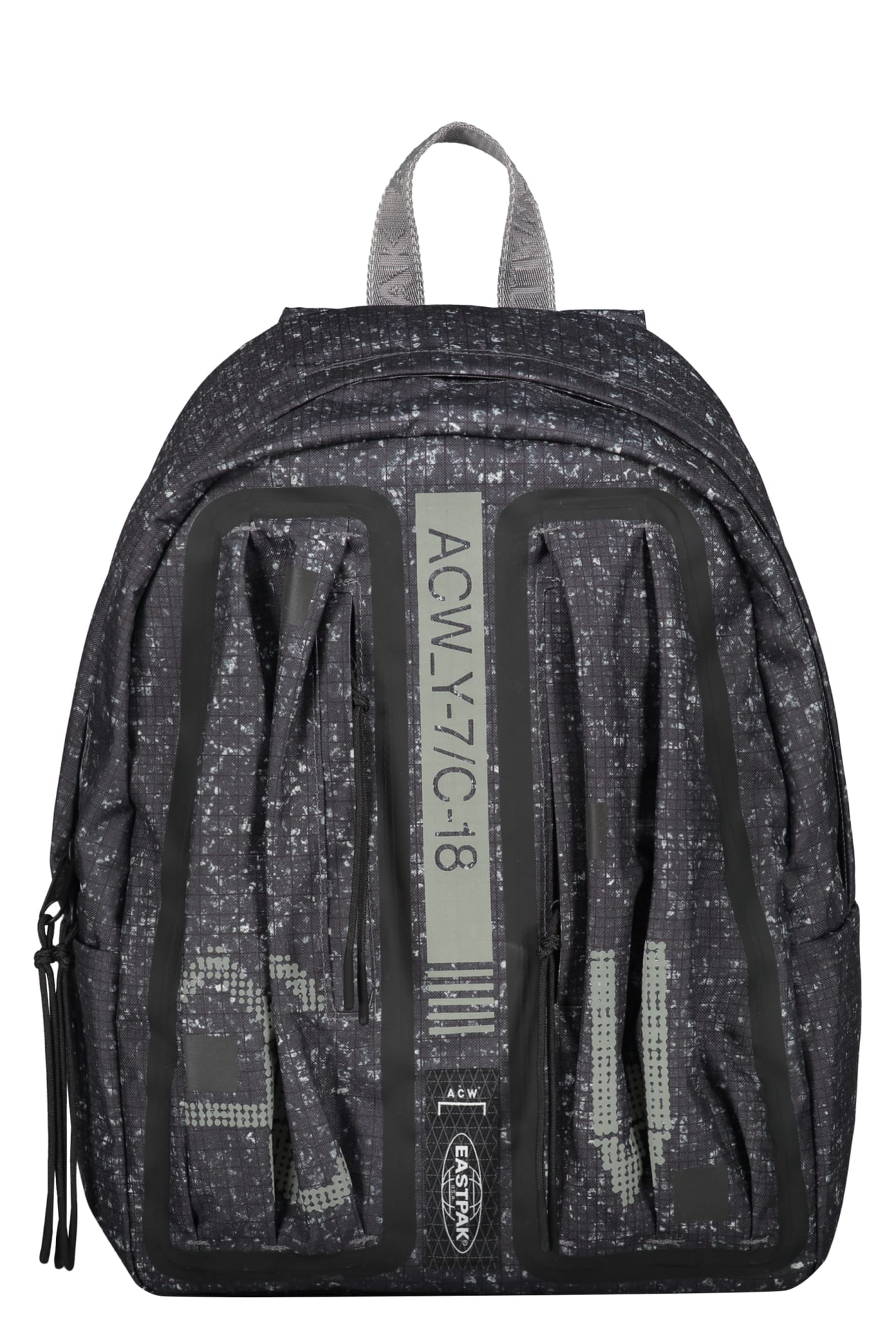 Shop A-cold-wall* Logo Print Backpack In Blue