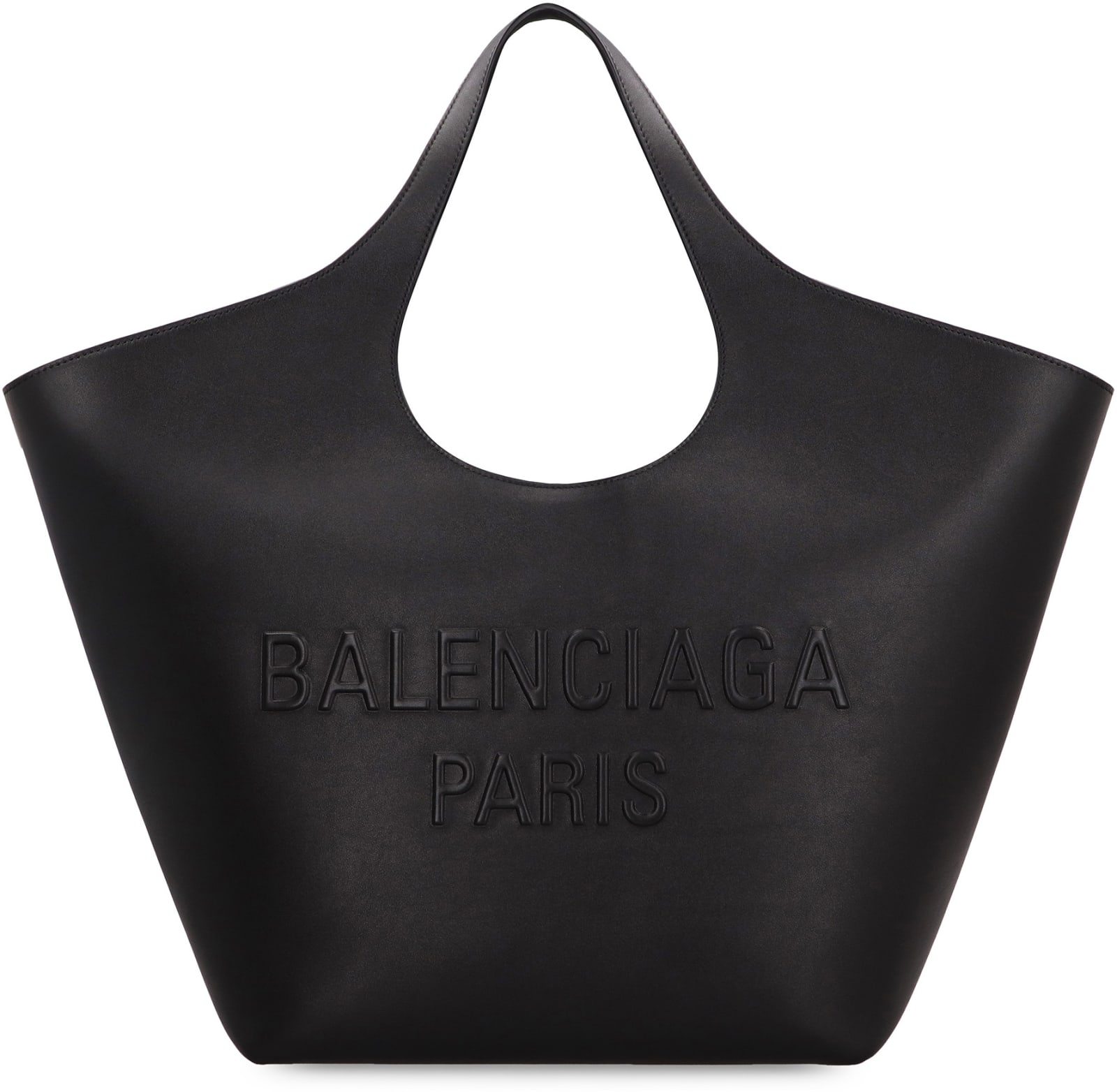 Balenciaga Sac Cabas Mary Kate - - Cuir - Noir In Black