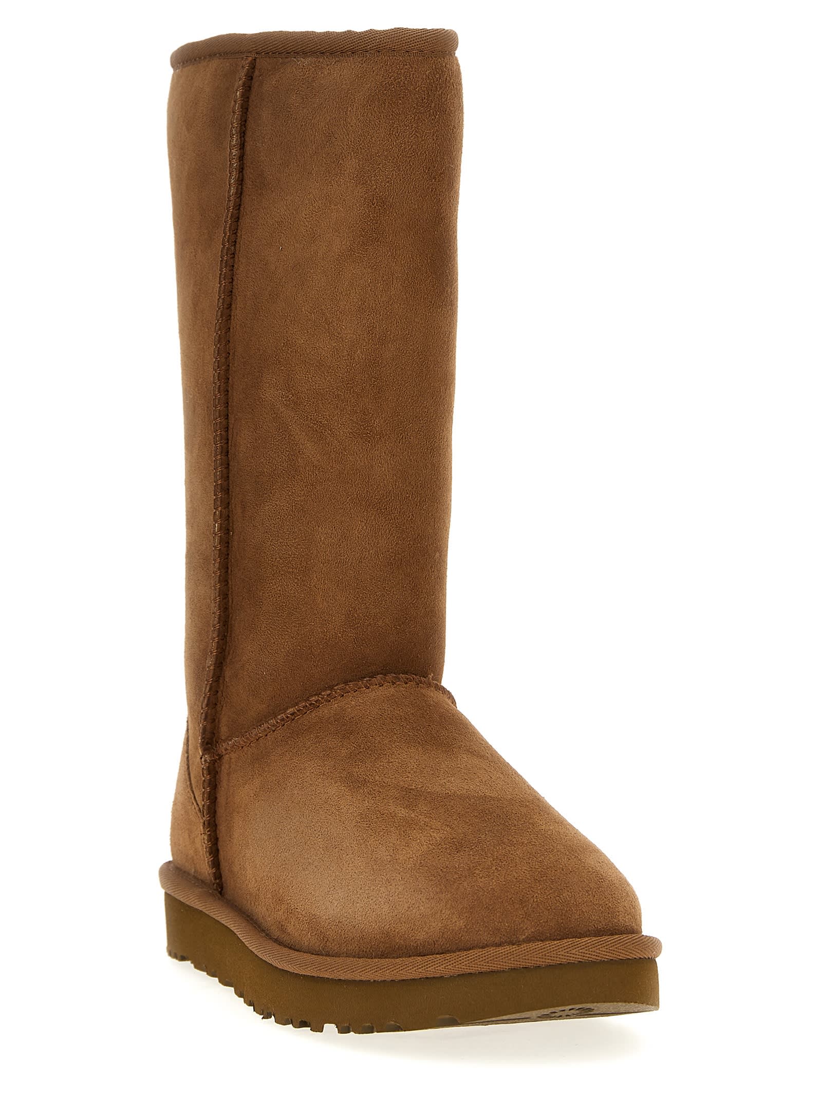 Shop Ugg Classic Tall Ii Boots In Brown