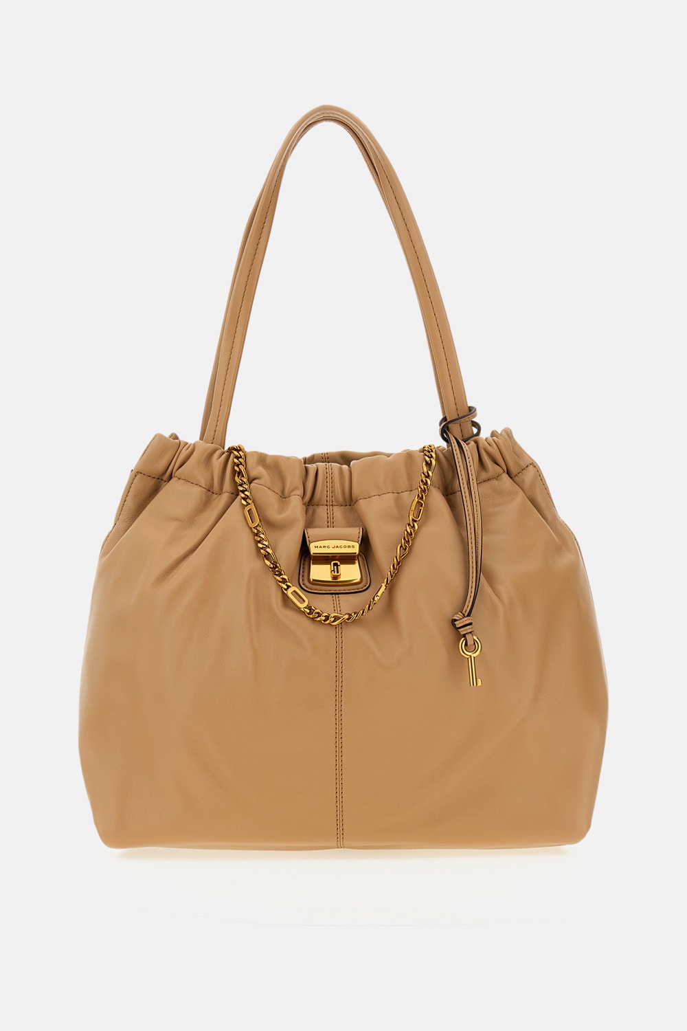 Marc Jacobs The Cristina Tote Leather Bag In Sand