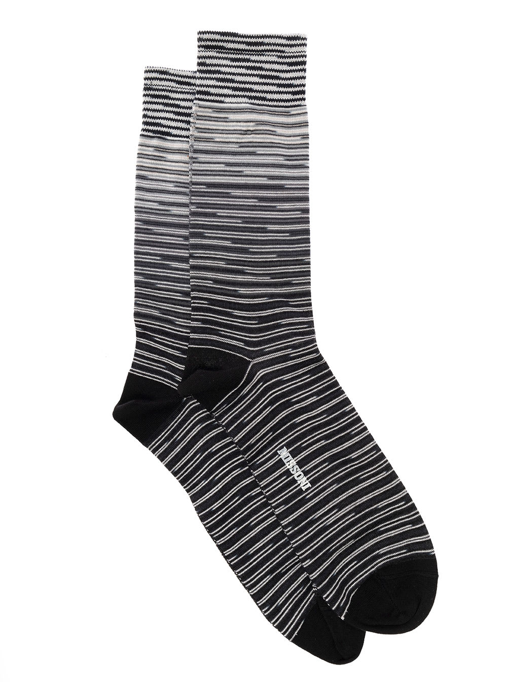 Grey Striped Socks Man Missoni