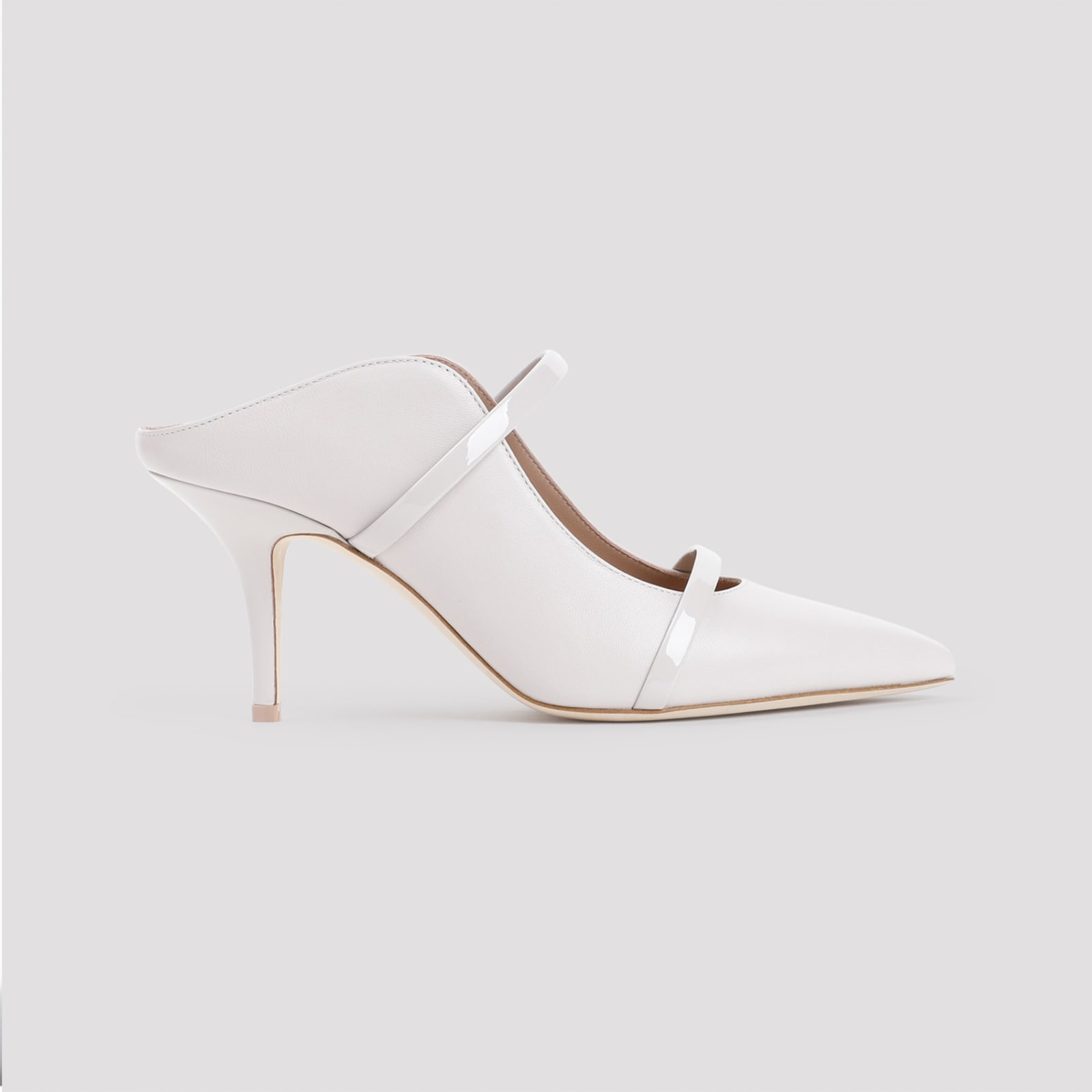 Shop Malone Souliers Maureen 70 Pumps In Ice Ice