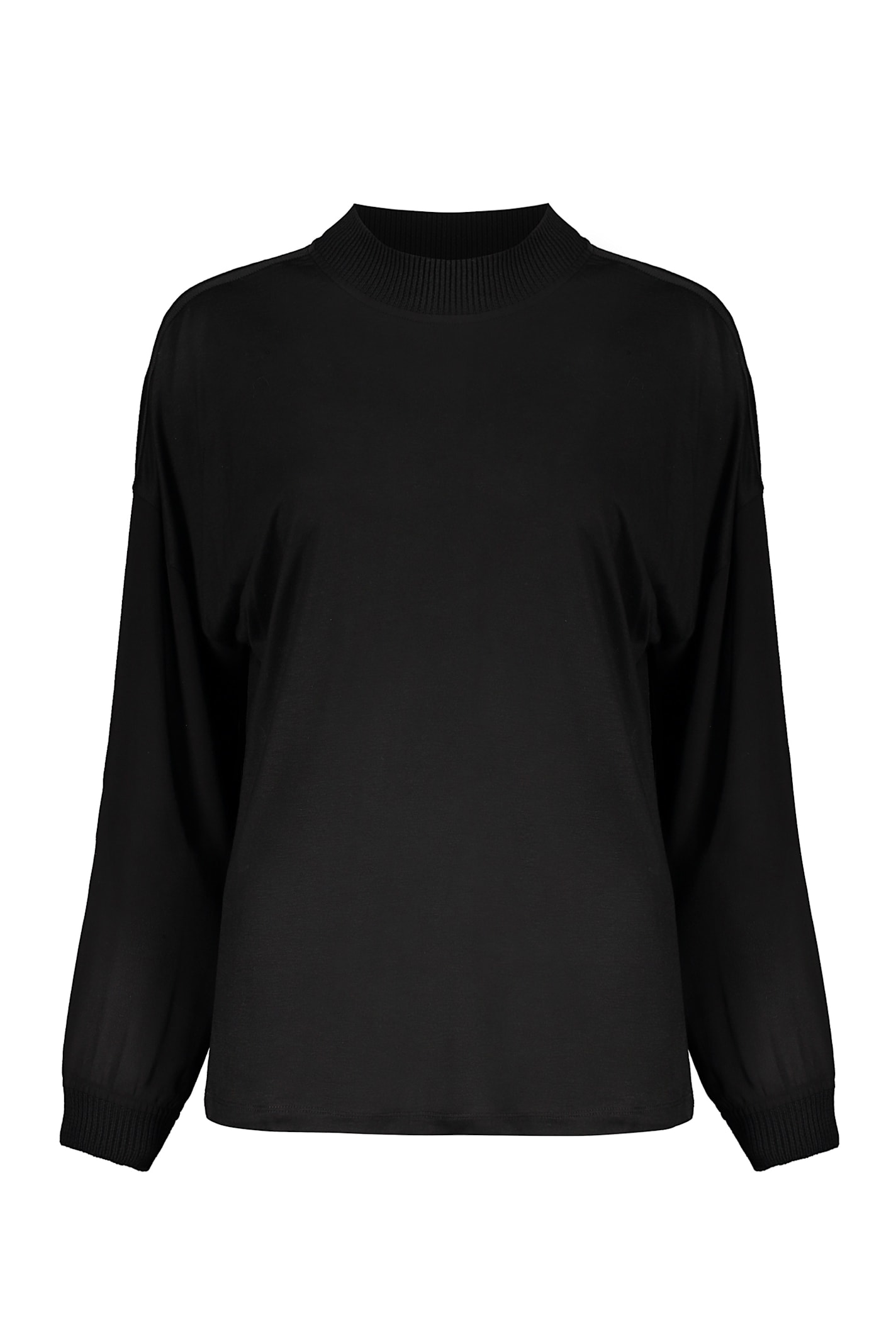 Crew-neck Blouse