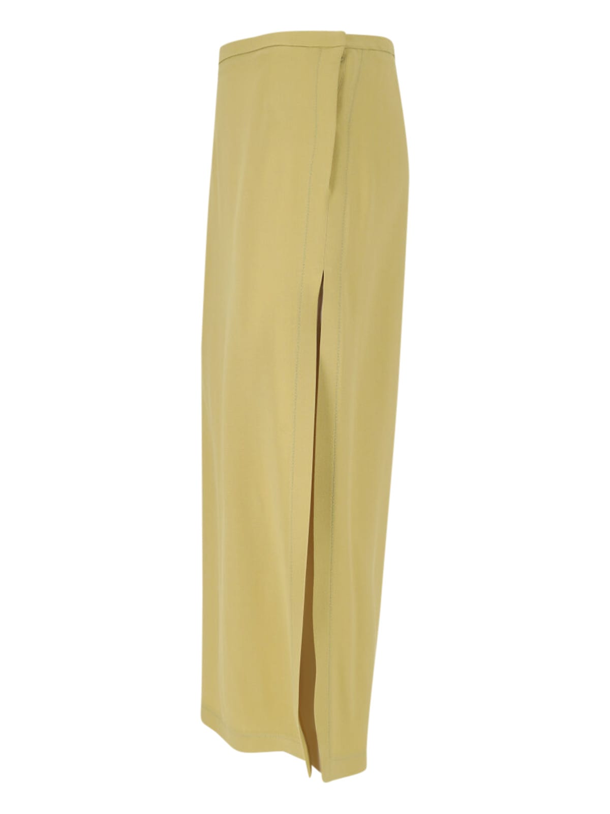 Shop Gucci Midi Skirt With Slit