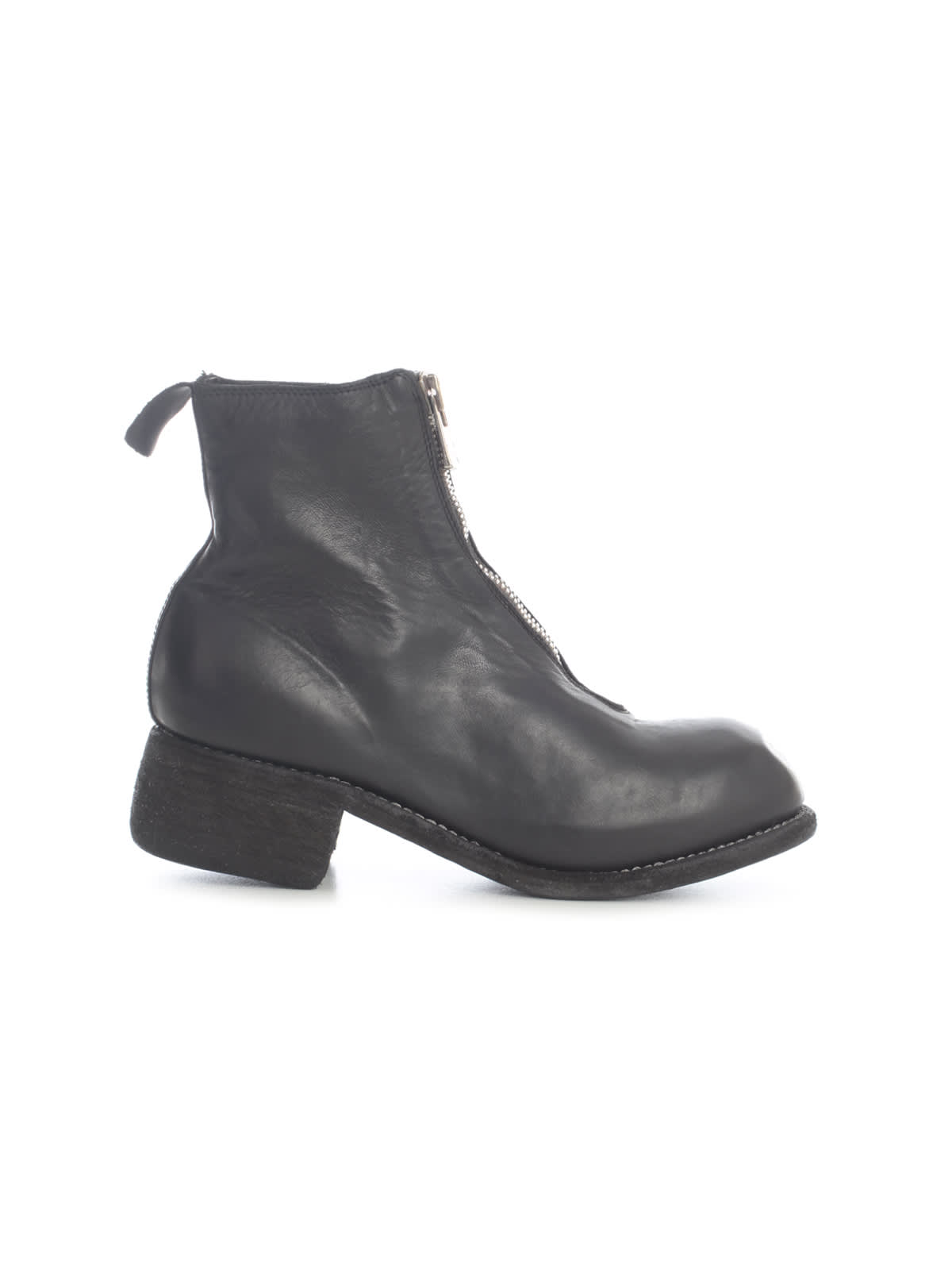 Guidi Lined Front Zip Boot
