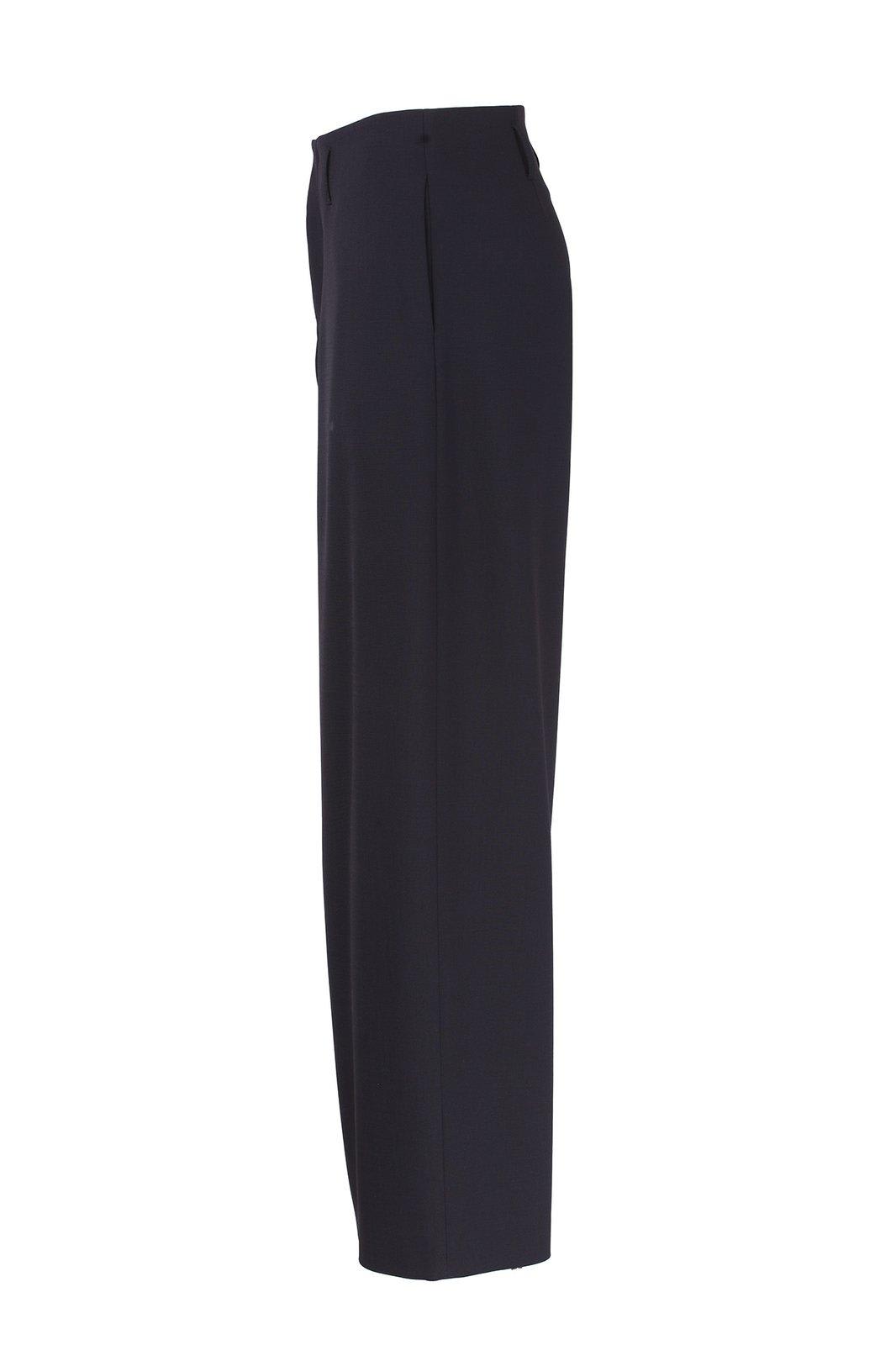 Shop Philosophy Di Lorenzo Serafini High Waist Tailored Trousers In Blue