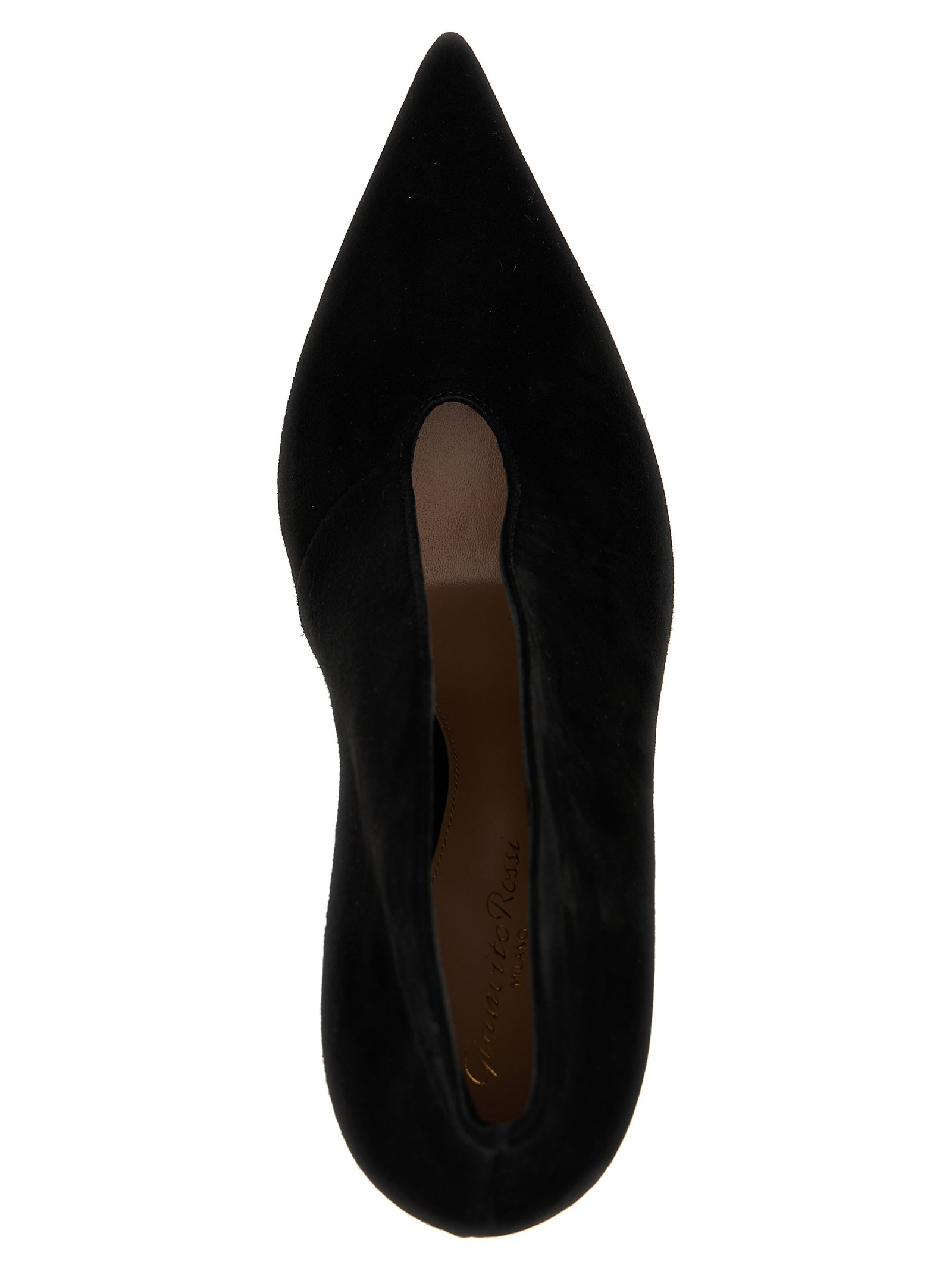 Shop Gianvito Rossi Vania Pumps In Black