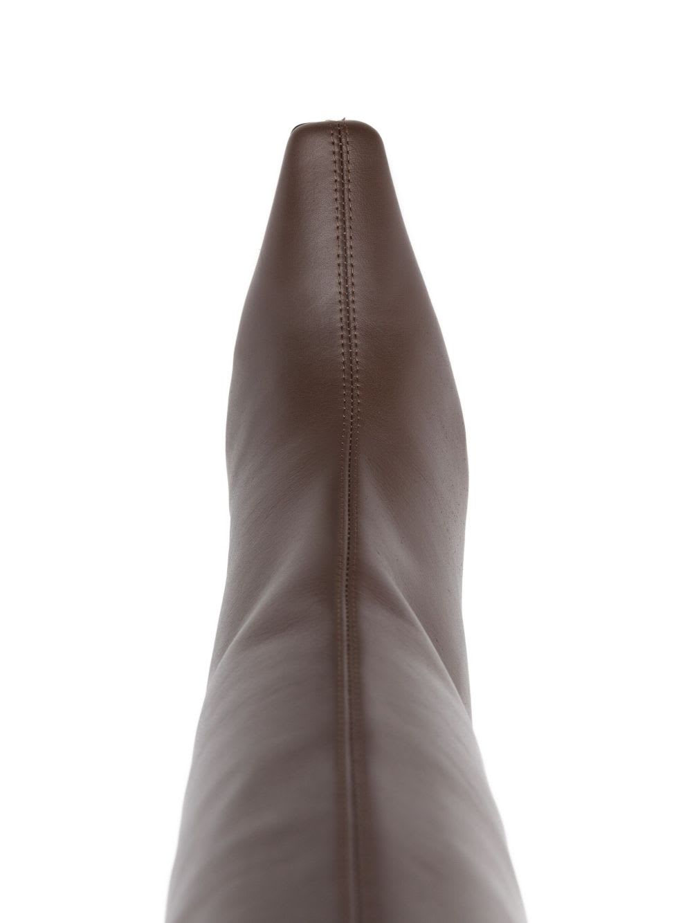 Giuseppe Zanotti Janiee Leather Heel Boots In Brown