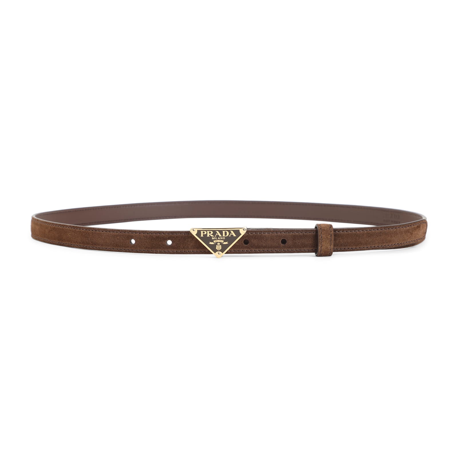 Prada Adjustable Strap Belt For Perfect Fit In Brown