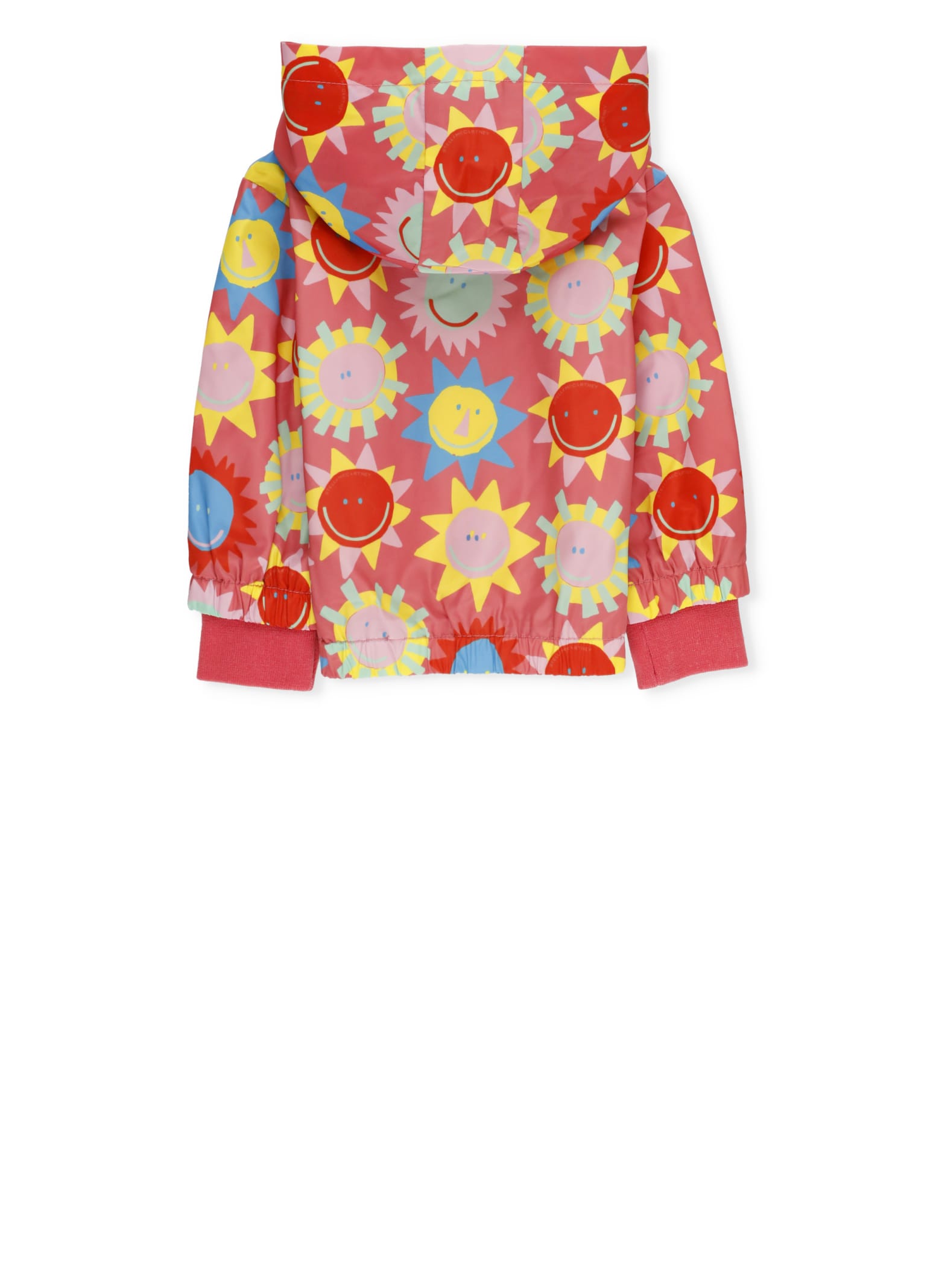 Shop Stella Mccartney Jacket With Print In Pink