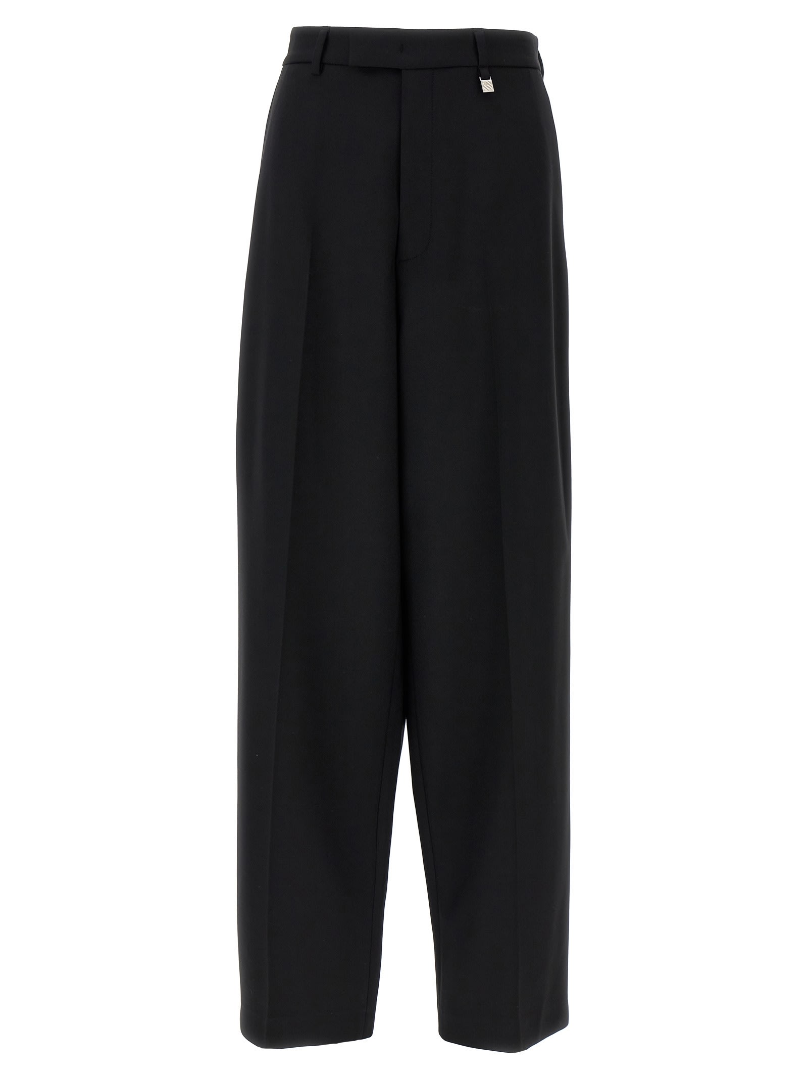 Shop Giuseppe Di Morabito Wool Pants In Black