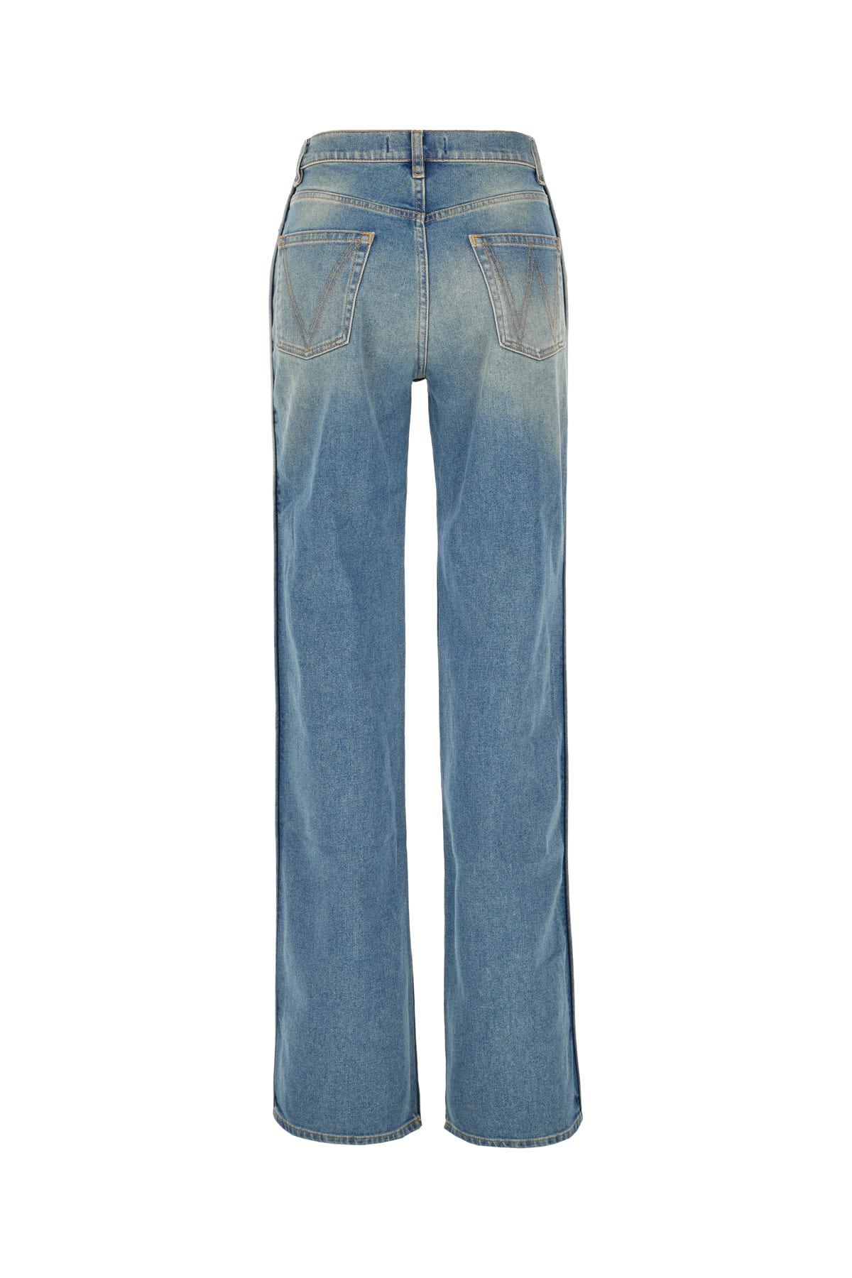 Shop Vivienne Westwood Stretch Denim Jeans In Blue